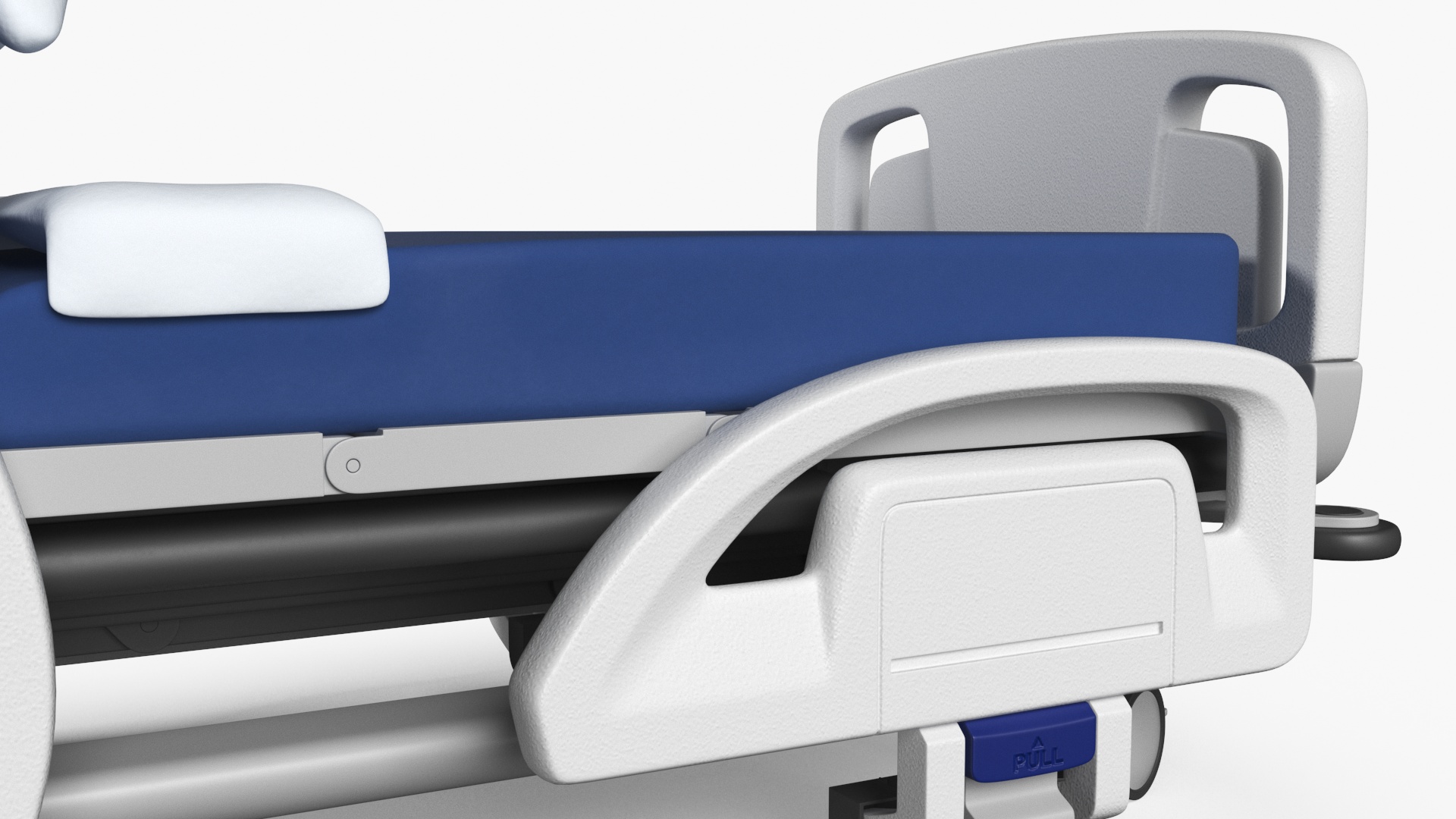 3D model Smart Hospital Bed Sitting Position