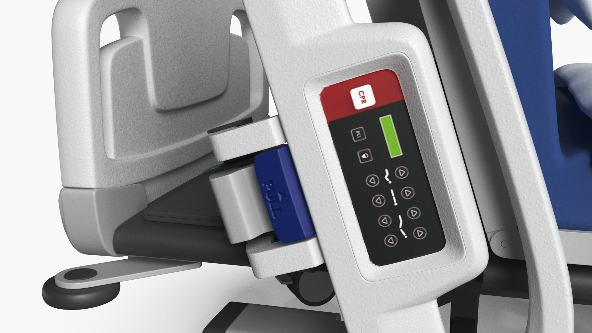3D model Smart Hospital Bed Sitting Position