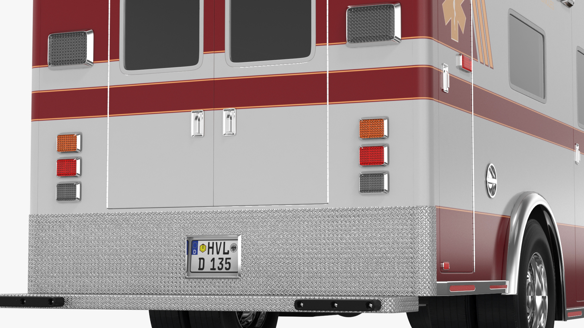 International Durastar Ambulance 3D