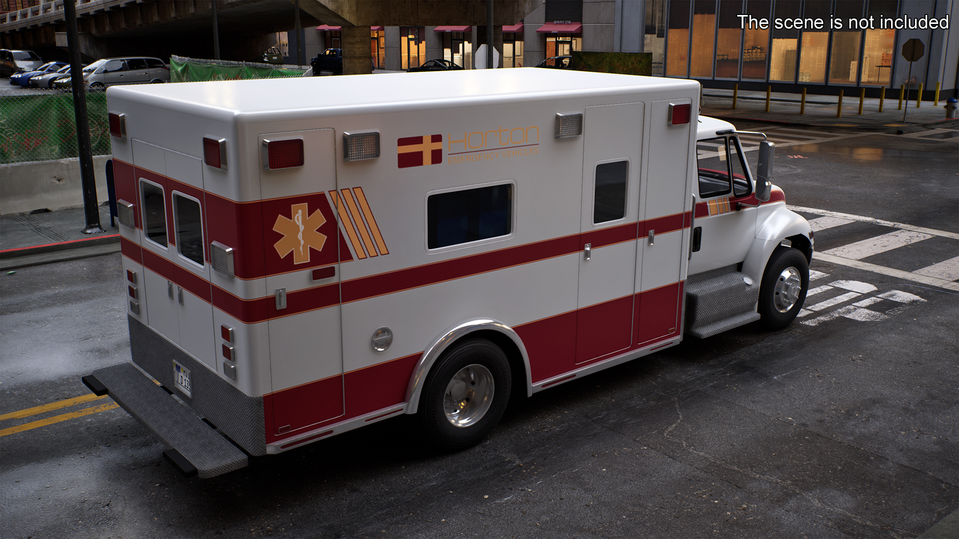 International Durastar Ambulance 3D