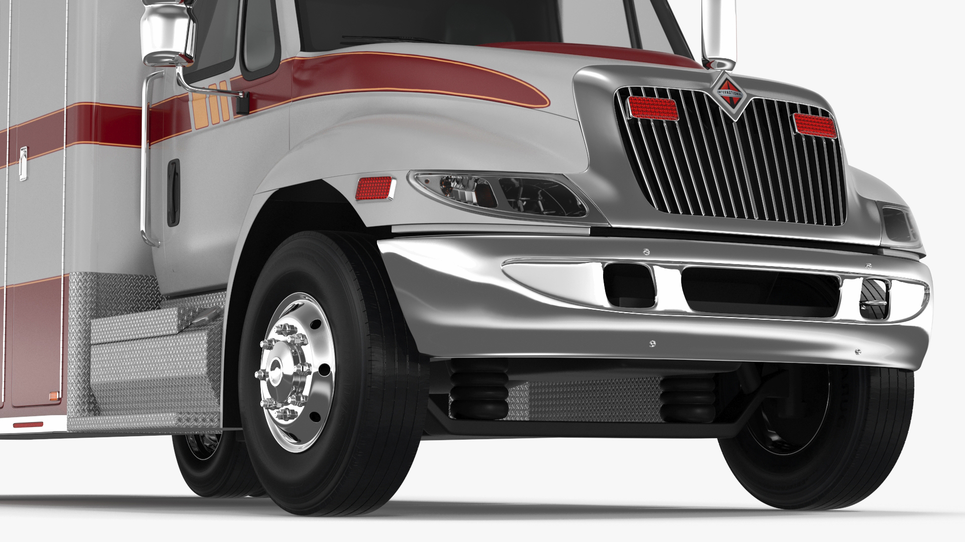 International Durastar Ambulance 3D