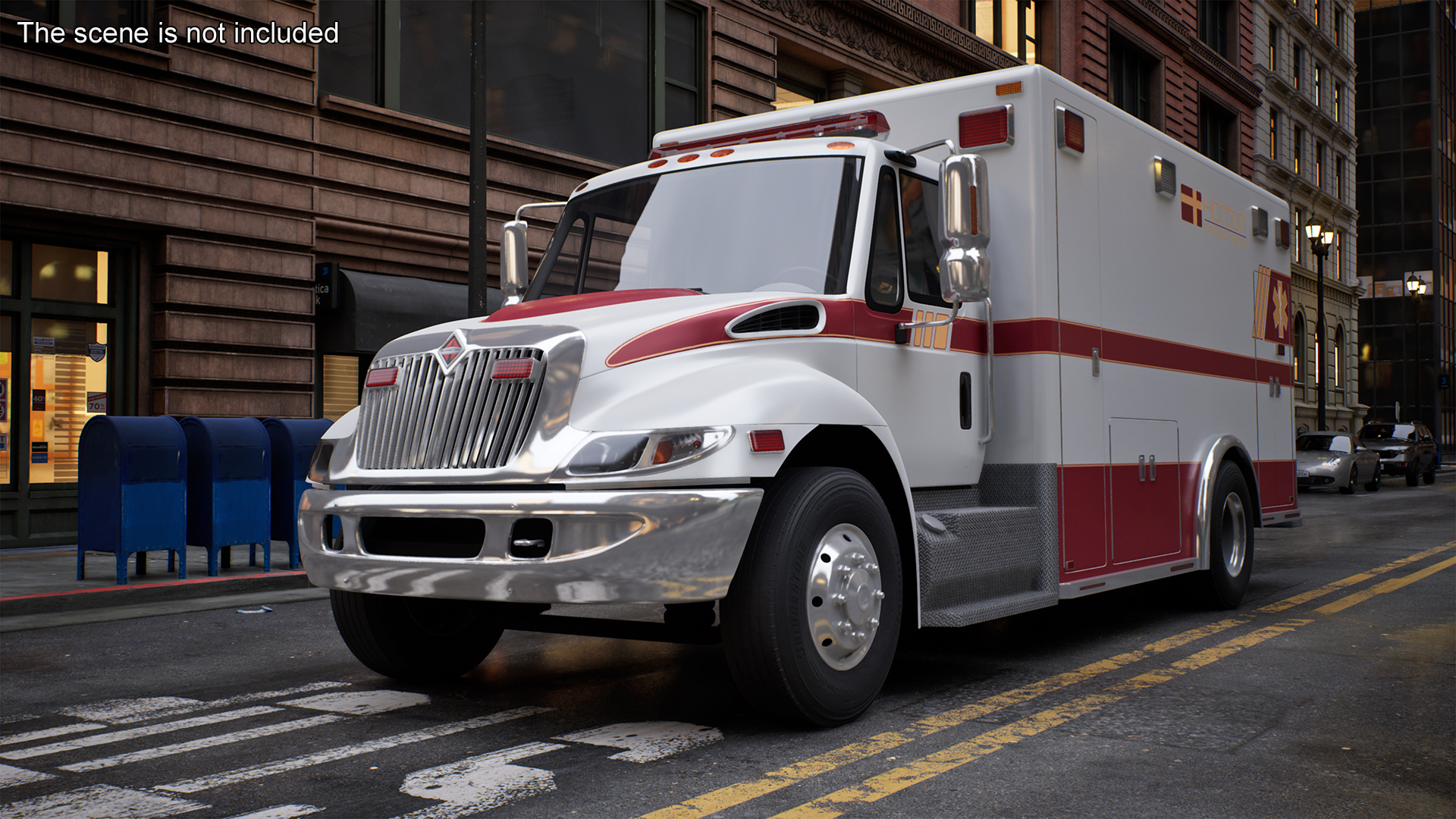 International Durastar Ambulance 3D