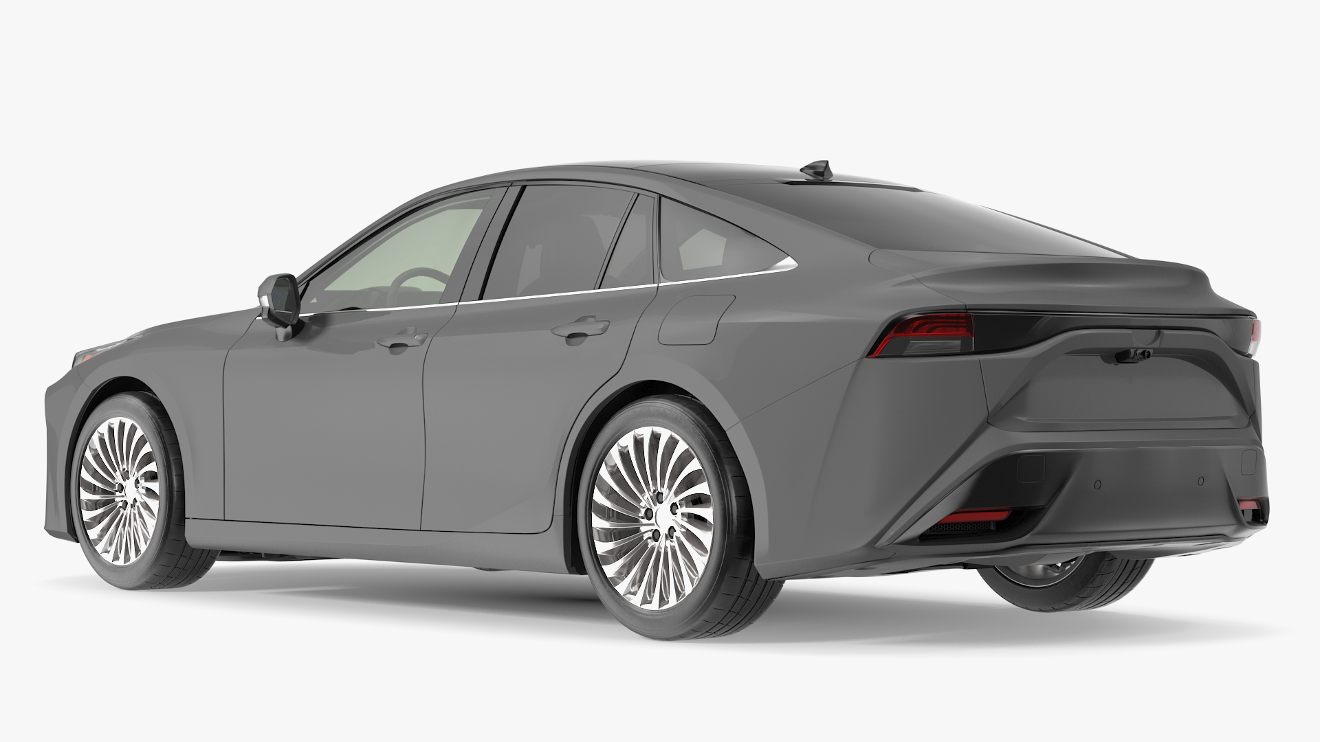 3D Hydrogen Fuel Cell Vehicle Fully Detailed