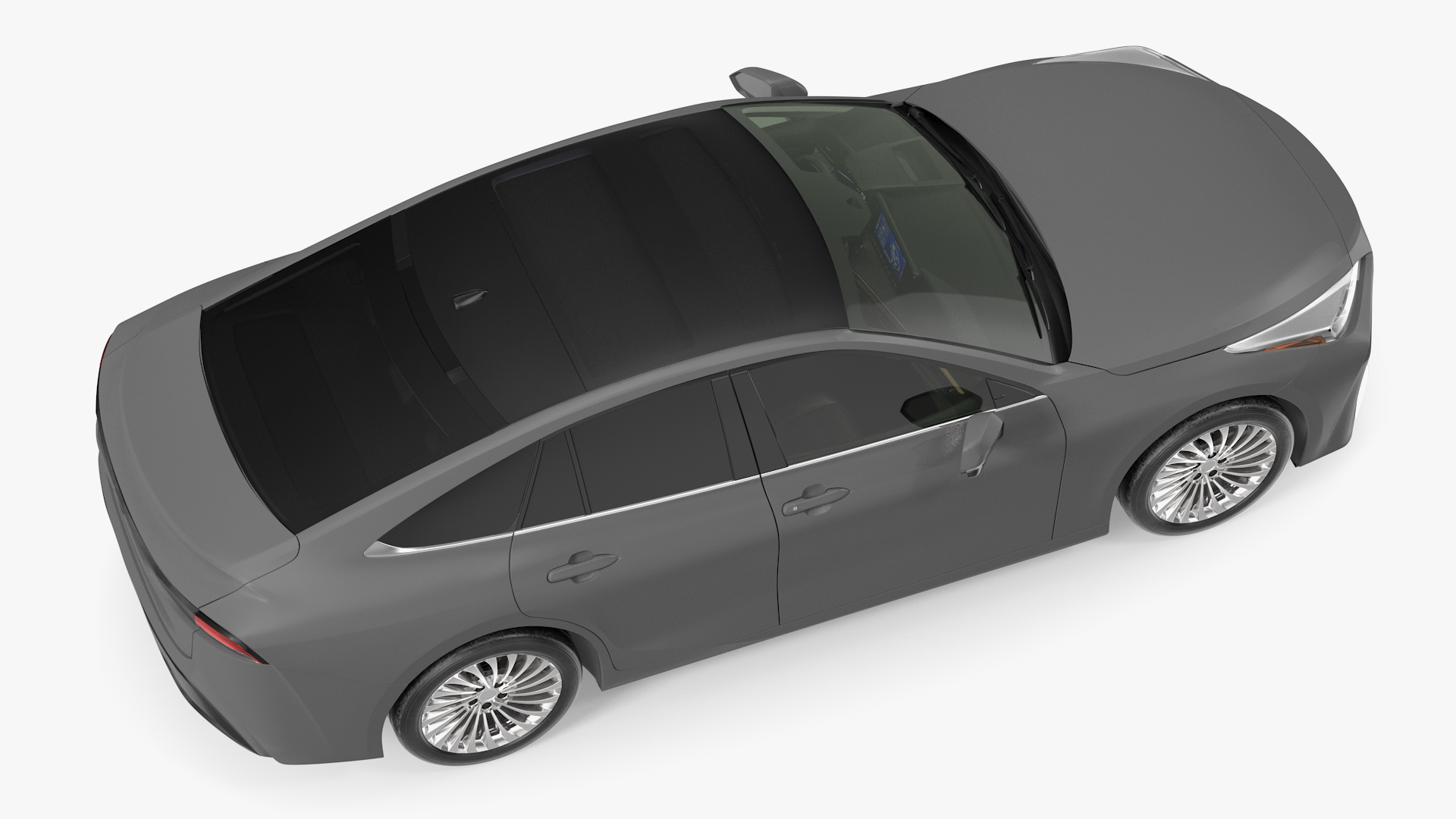 3D Hydrogen Fuel Cell Vehicle Fully Detailed