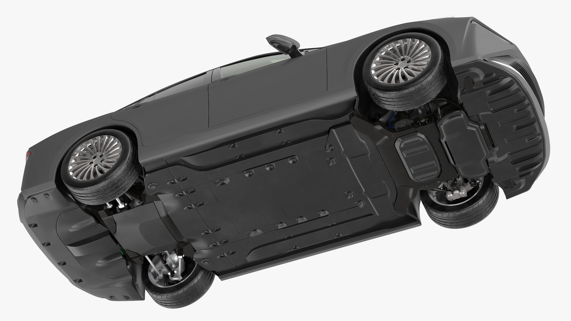 3D Hydrogen Fuel Cell Vehicle Fully Detailed