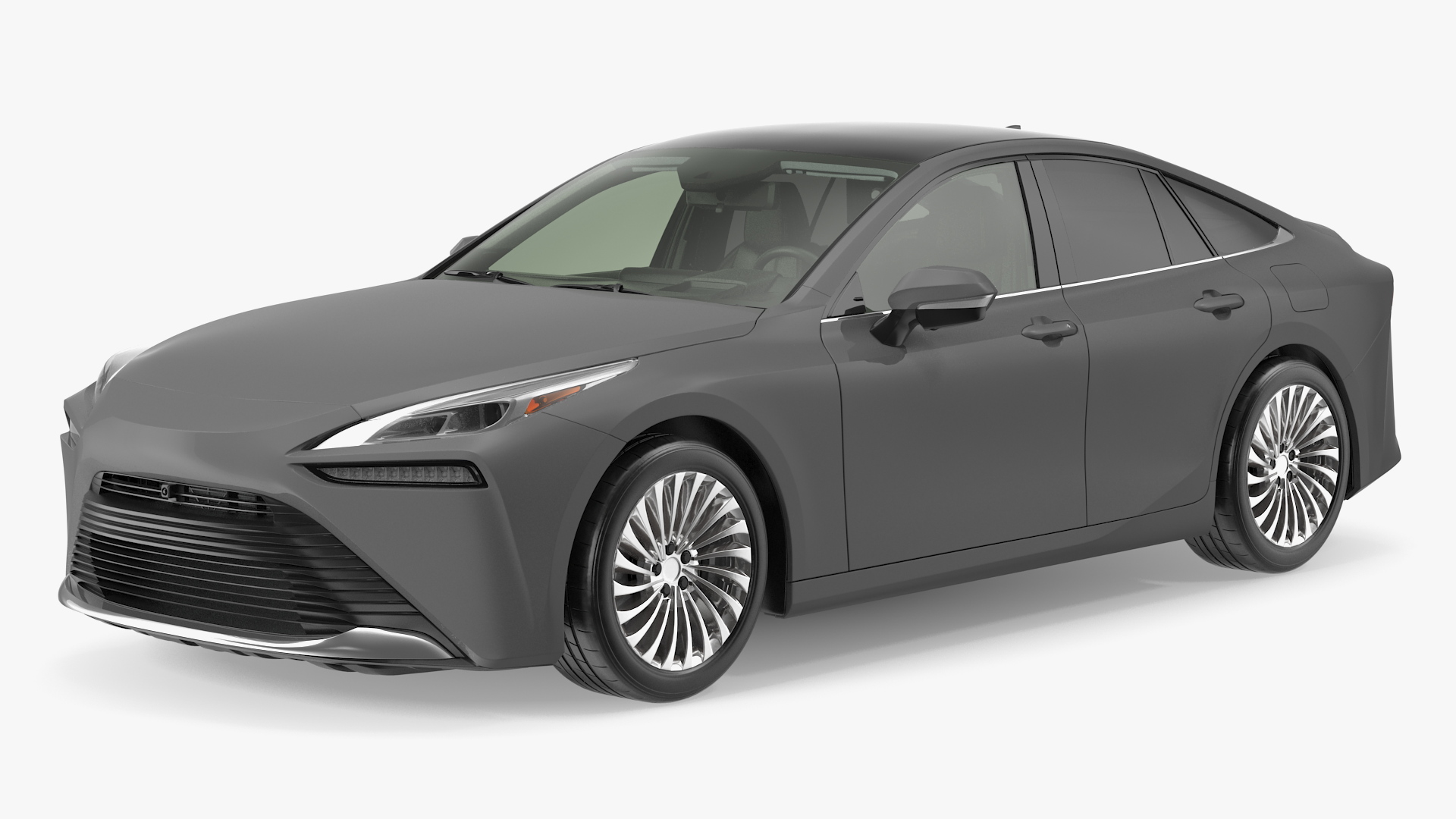 3D Hydrogen Fuel Cell Vehicle Fully Detailed