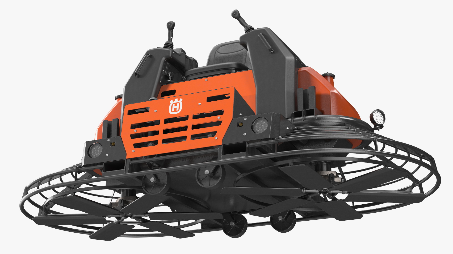 CRT 60X Power Trowel Husqvarna Rigged 3D