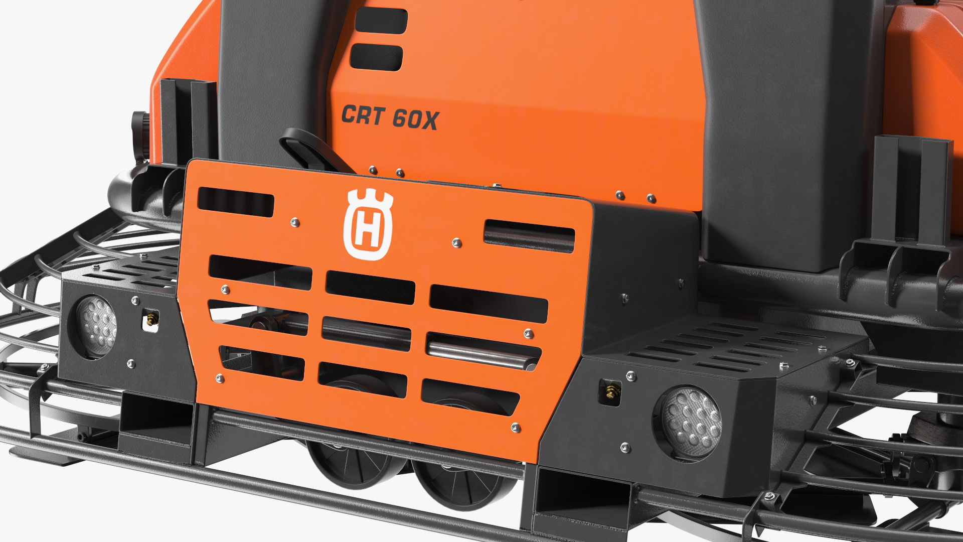 CRT 60X Power Trowel Husqvarna Rigged 3D
