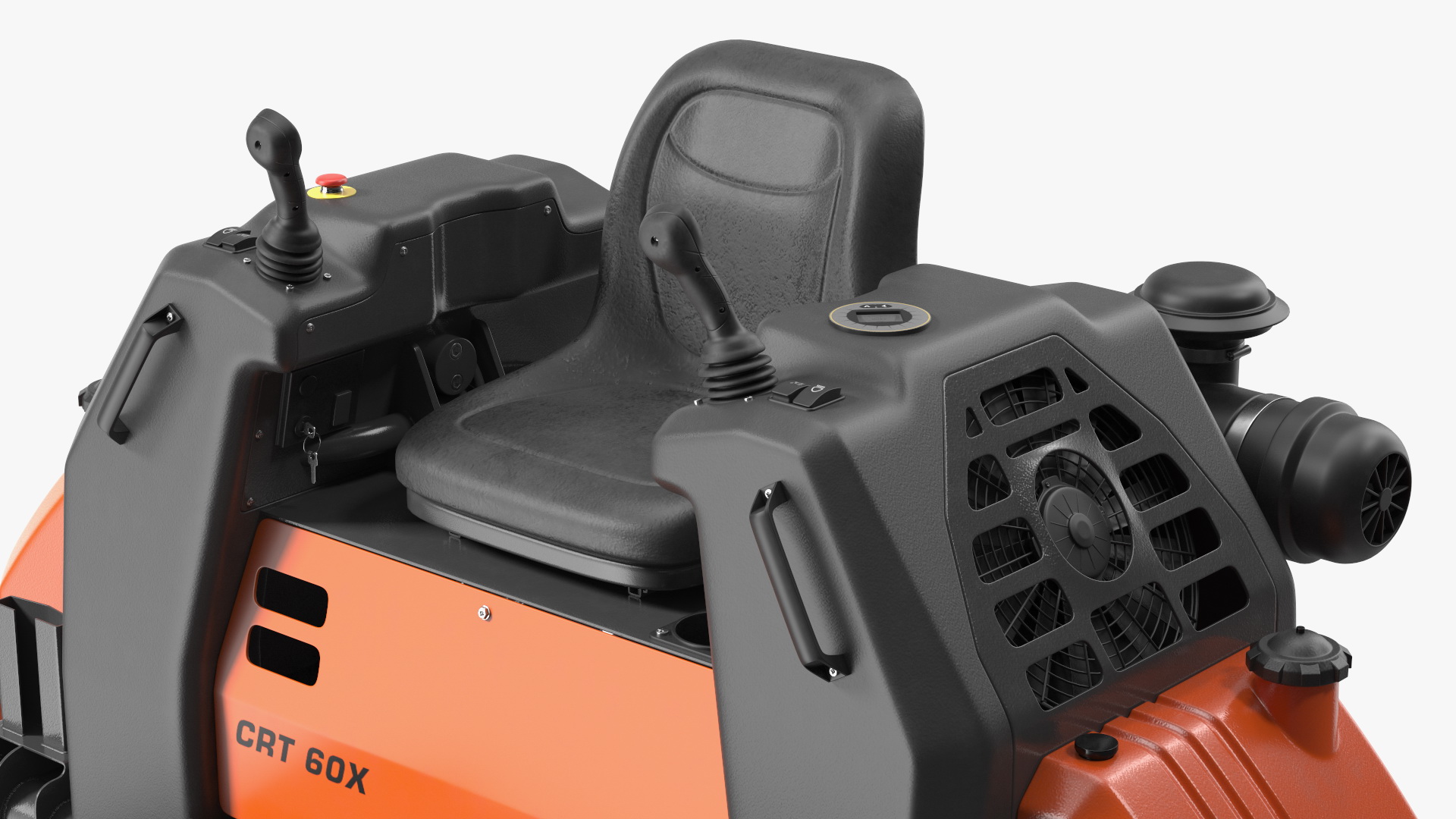 CRT 60X Power Trowel Husqvarna Rigged 3D
