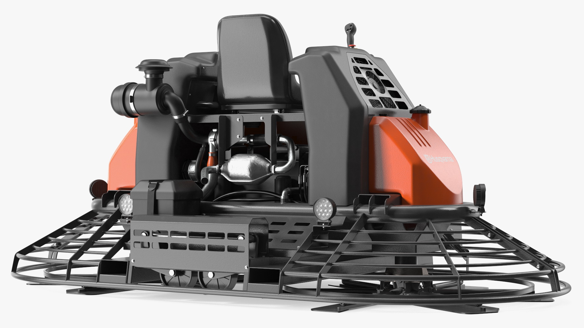 CRT 60X Power Trowel Husqvarna Rigged 3D
