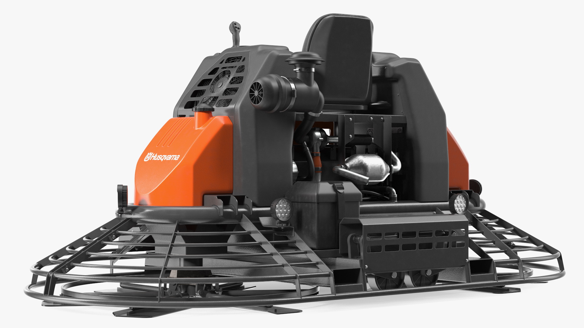 CRT 60X Power Trowel Husqvarna Rigged 3D