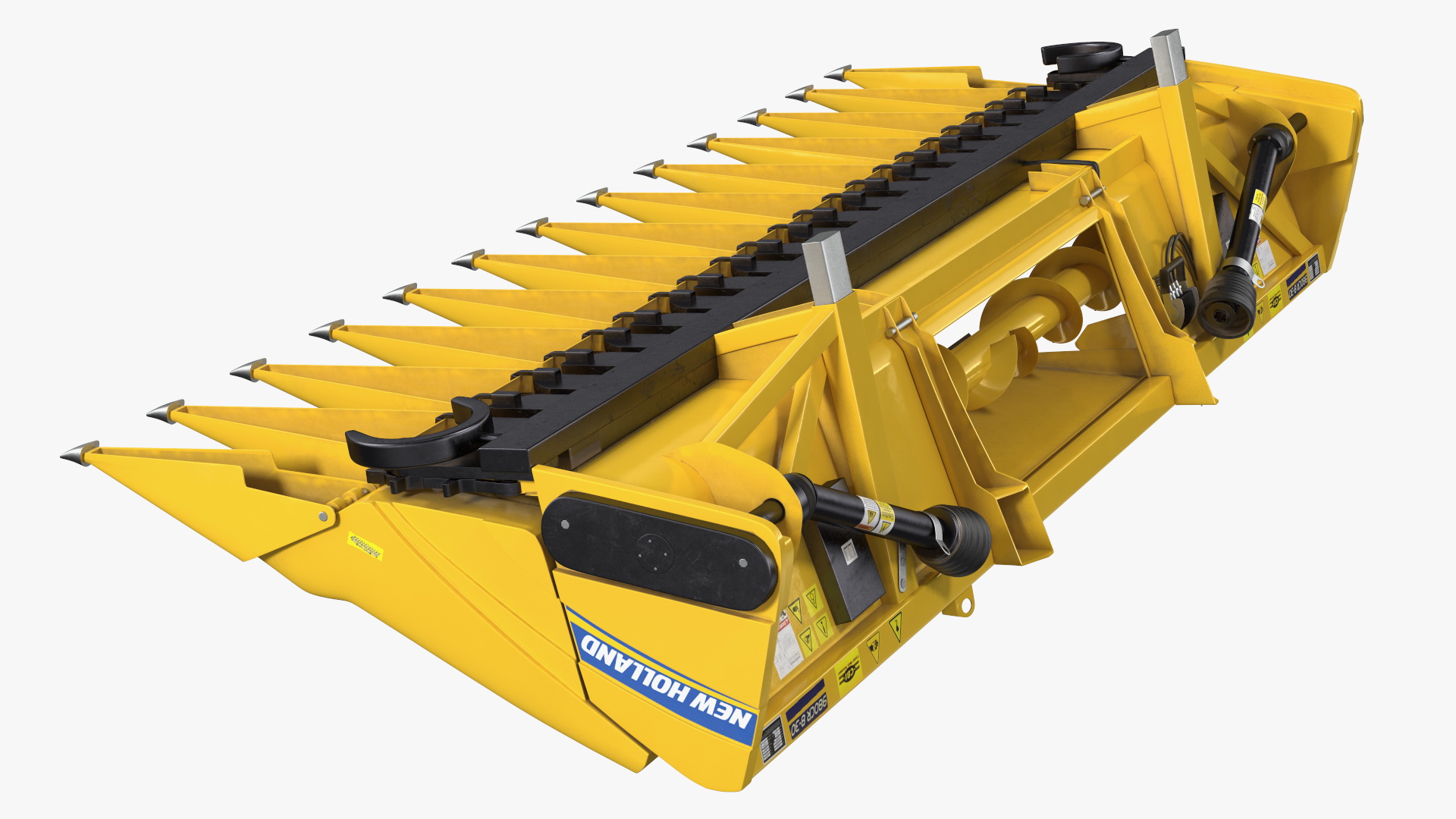 3D model Rigid Corn Header 12 Rows New Holland Agriculture 980CR