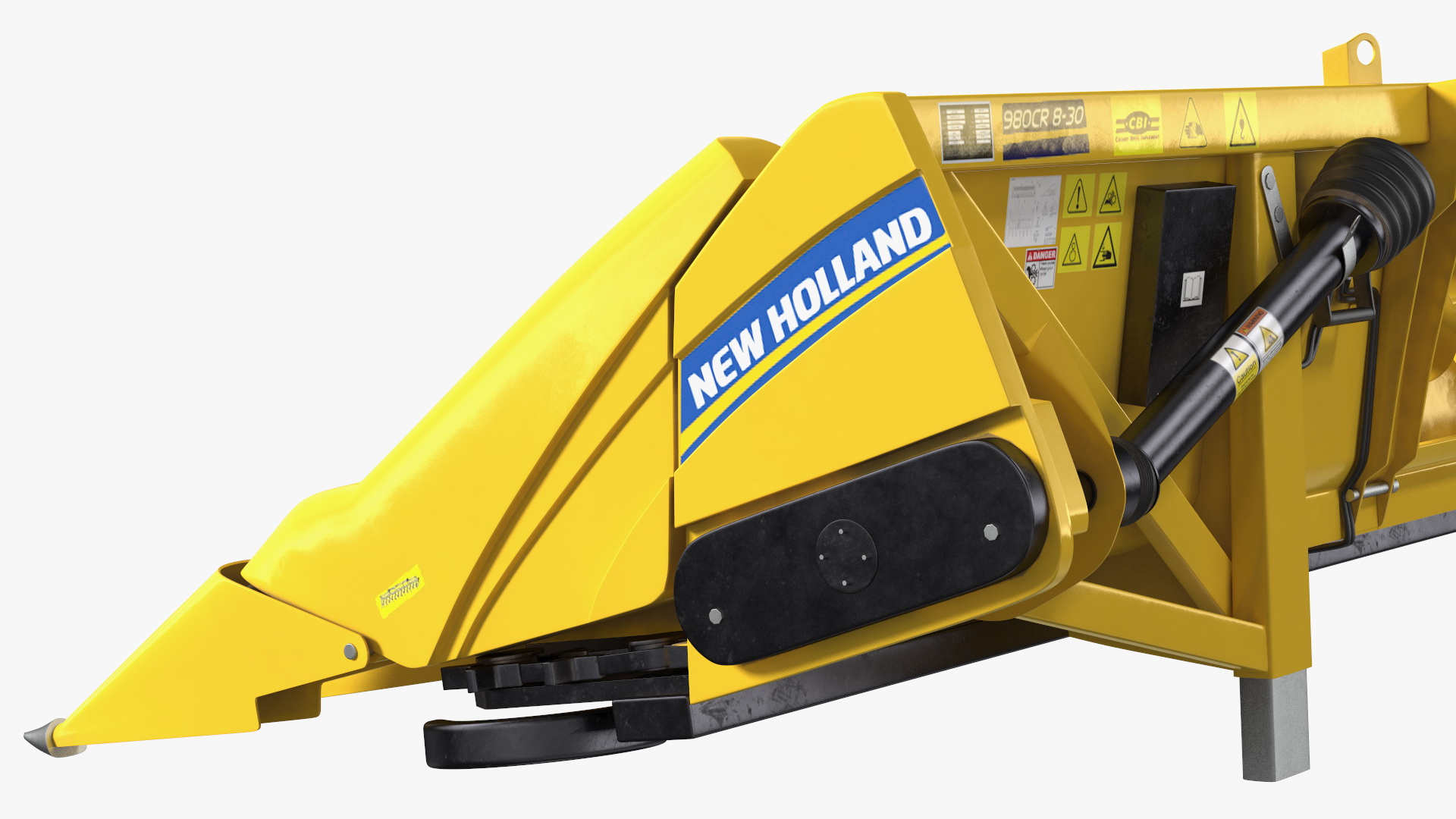 3D model Rigid Corn Header 12 Rows New Holland Agriculture 980CR