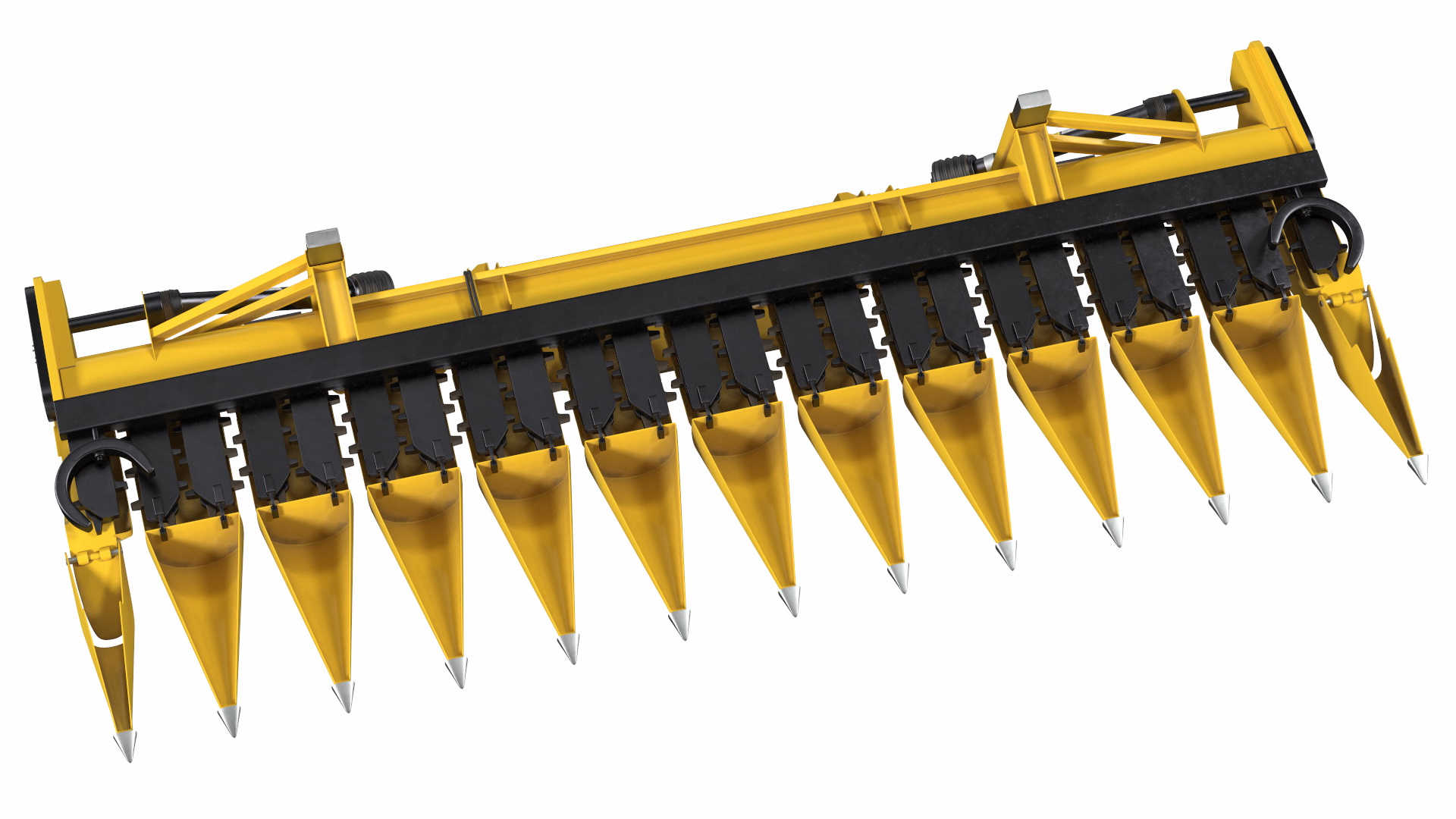 3D model Rigid Corn Header 12 Rows New Holland Agriculture 980CR