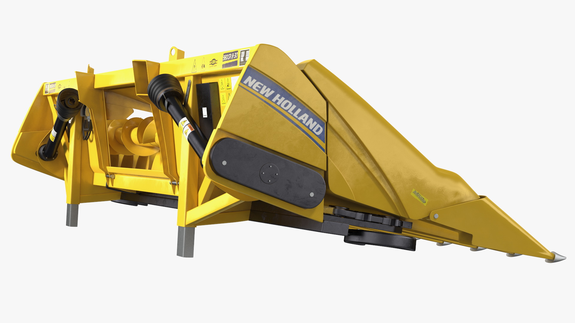 3D model Rigid Corn Header 12 Rows New Holland Agriculture 980CR