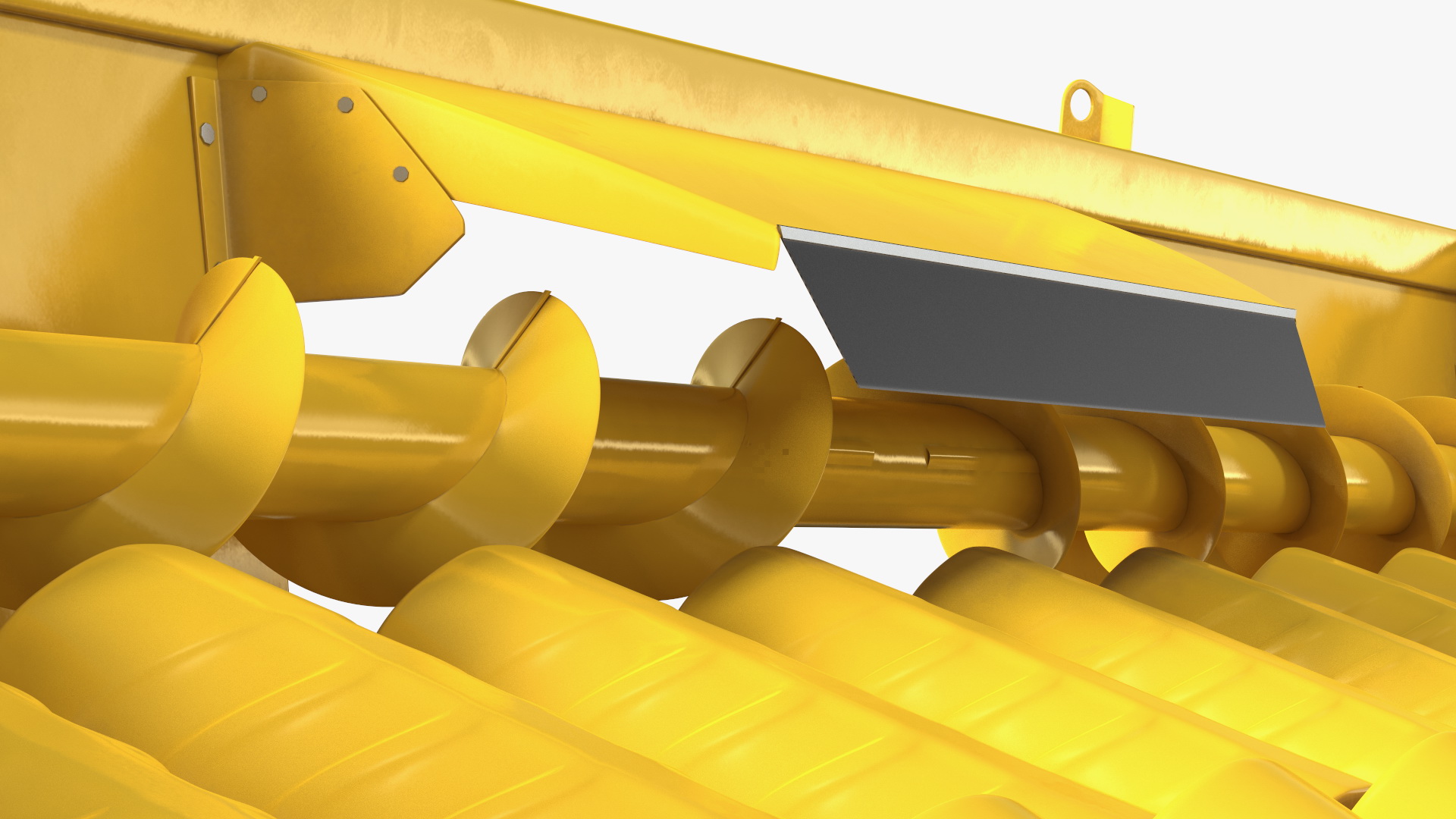 3D model Rigid Corn Header 12 Rows New Holland Agriculture 980CR