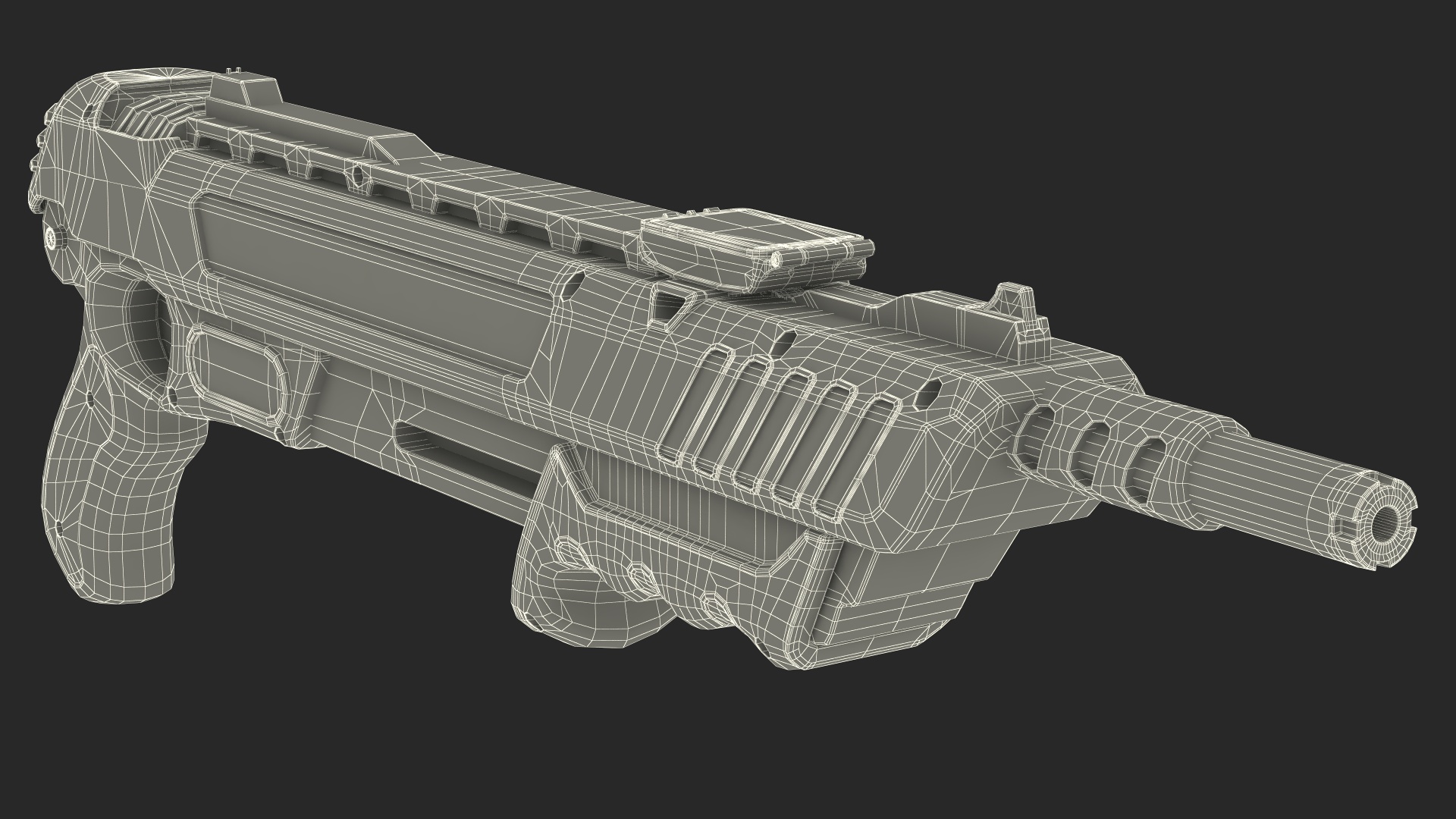 Salt Firing Shotgun 3D model