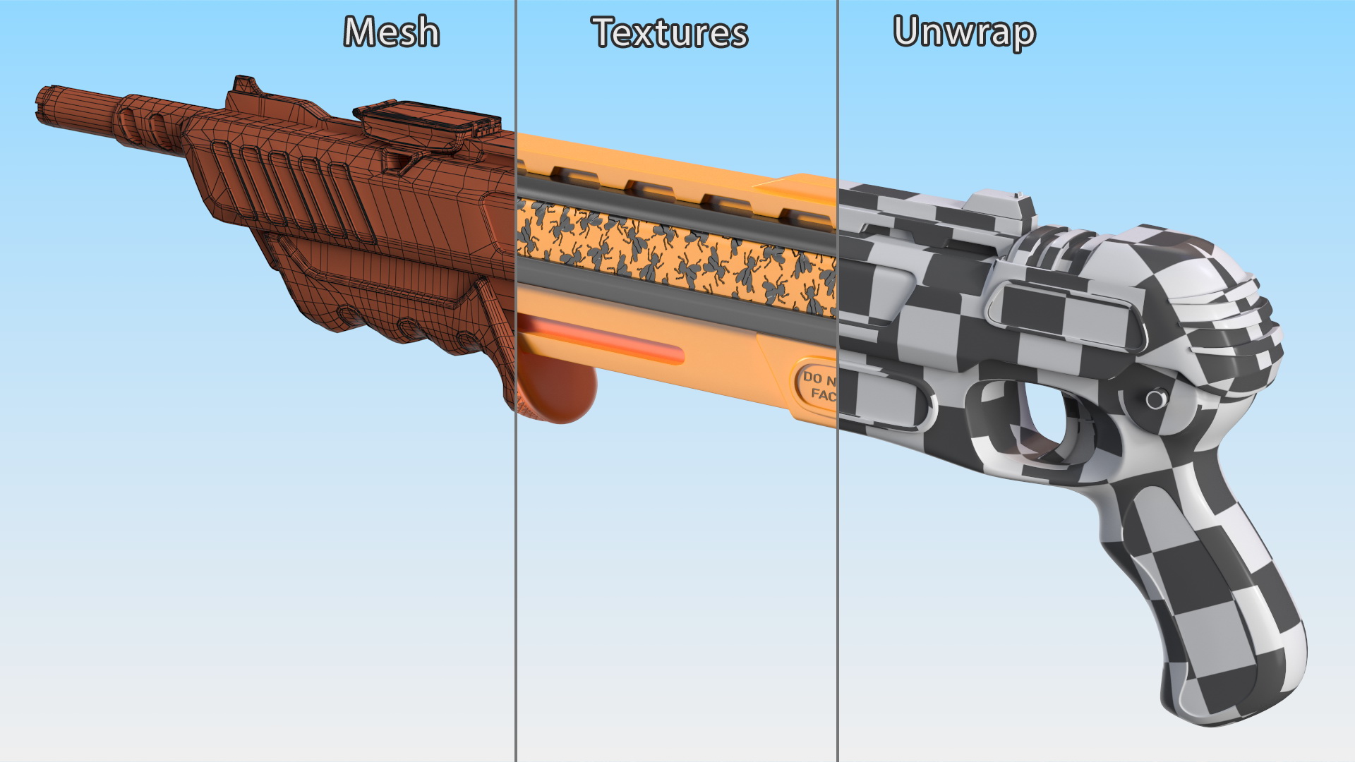 Salt Firing Shotgun 3D model