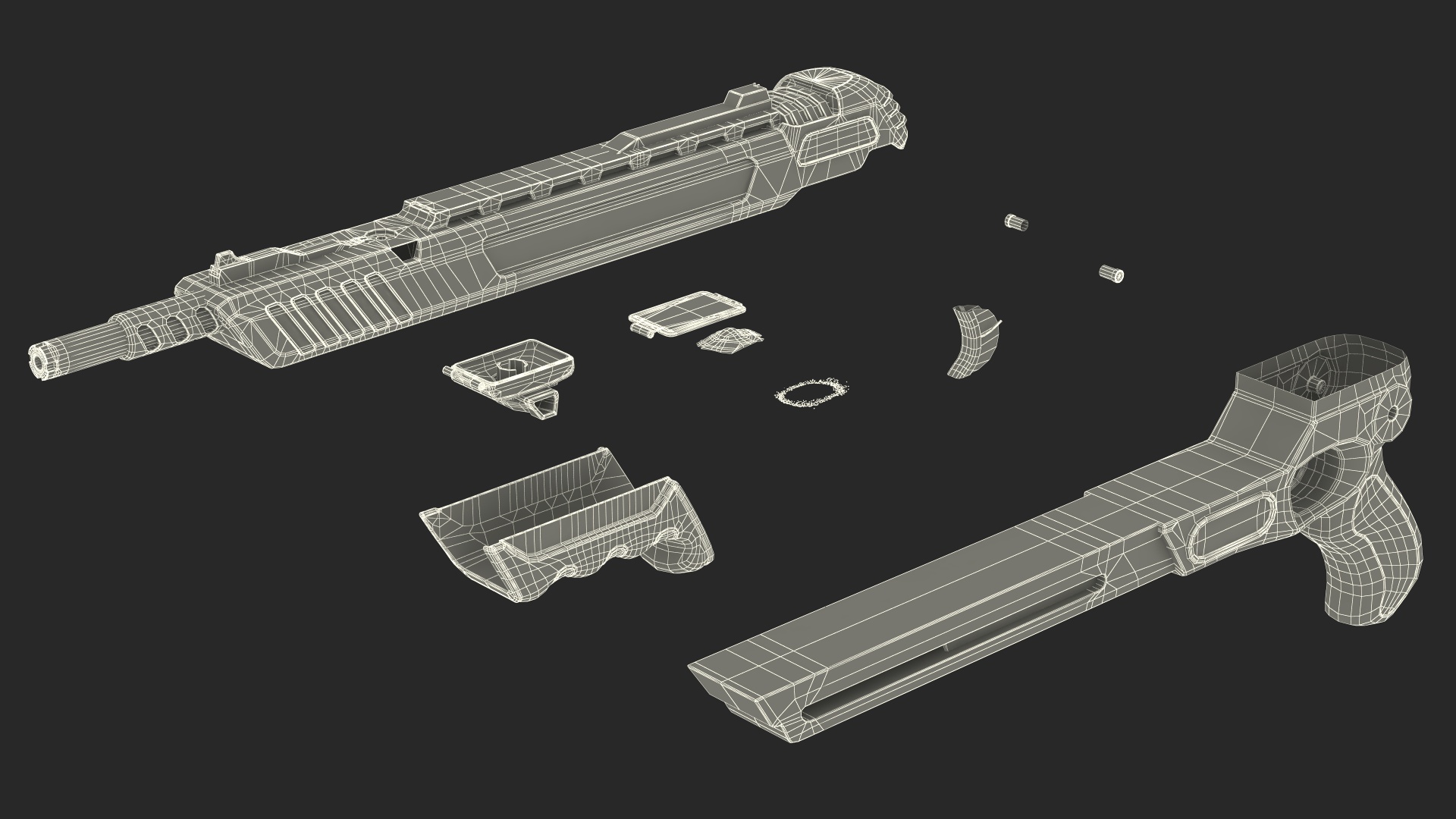 Salt Firing Shotgun 3D model