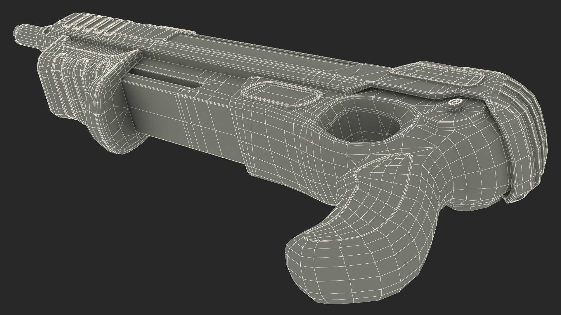 Salt Firing Shotgun 3D model