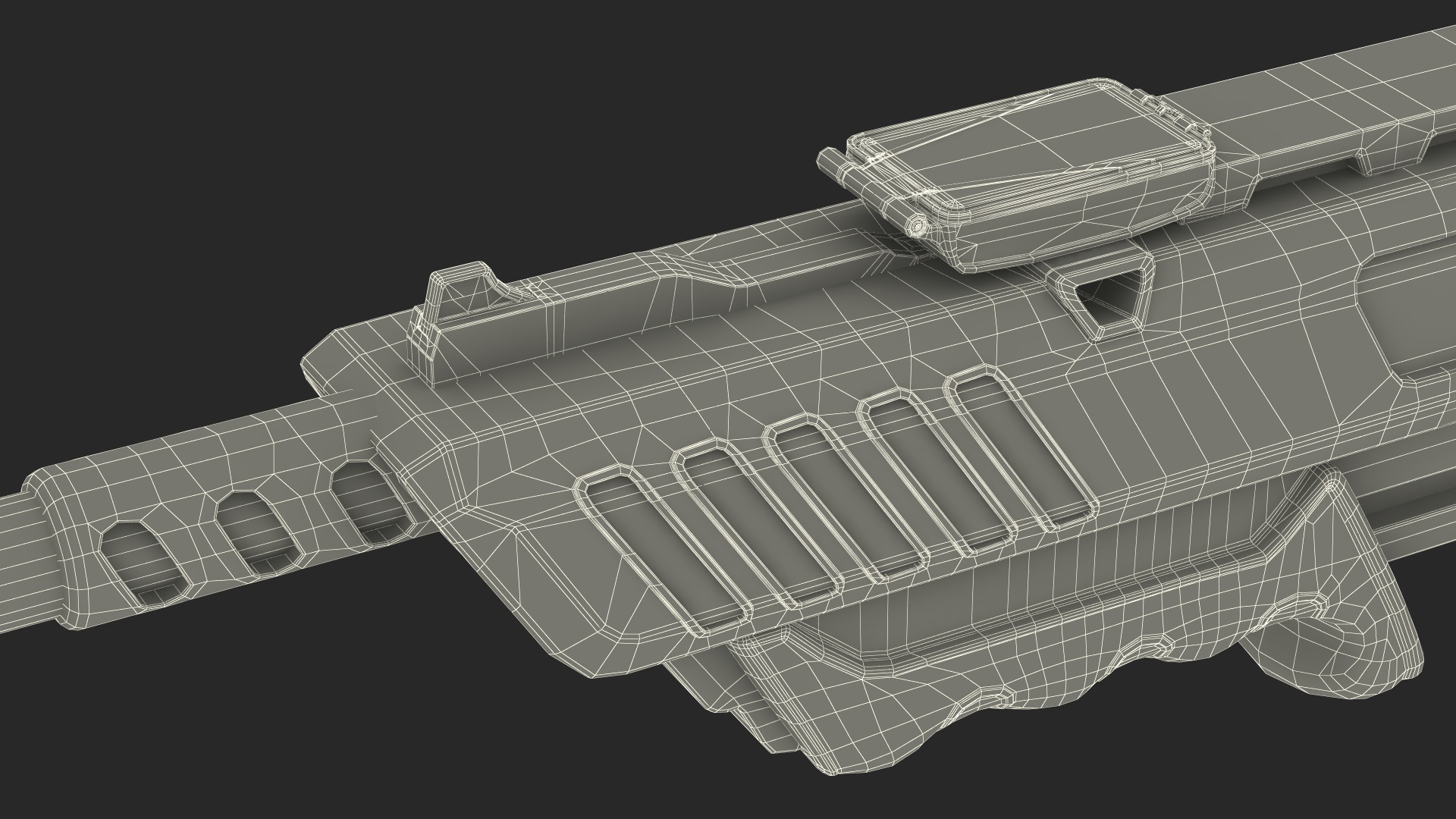Salt Firing Shotgun 3D model