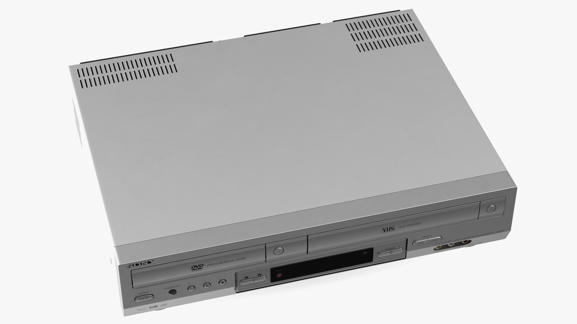 Sony SLV D300P Combo Player Video Cassette Recorder OFF Rigged 3D