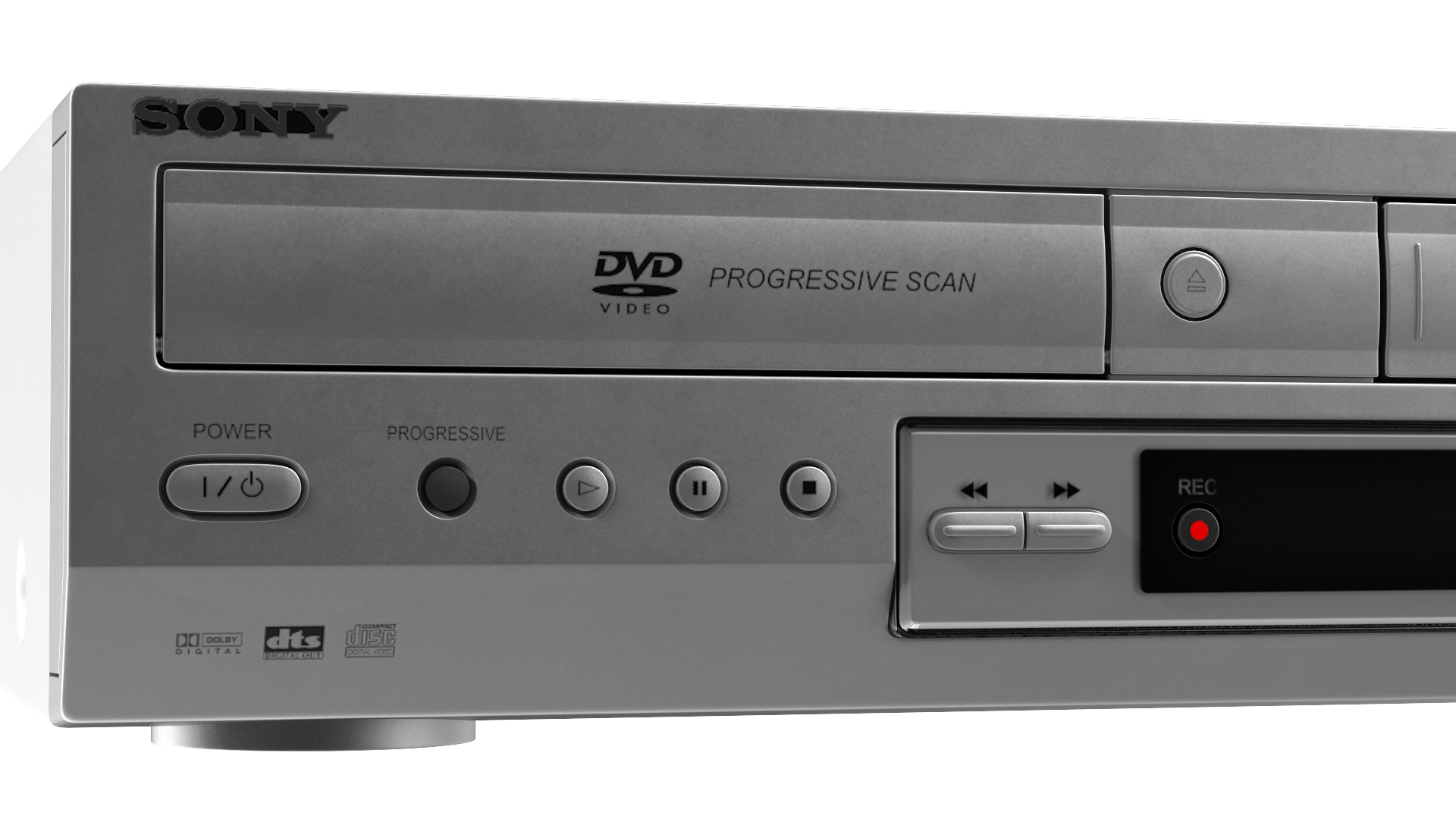 Sony SLV D300P Combo Player Video Cassette Recorder OFF Rigged 3D