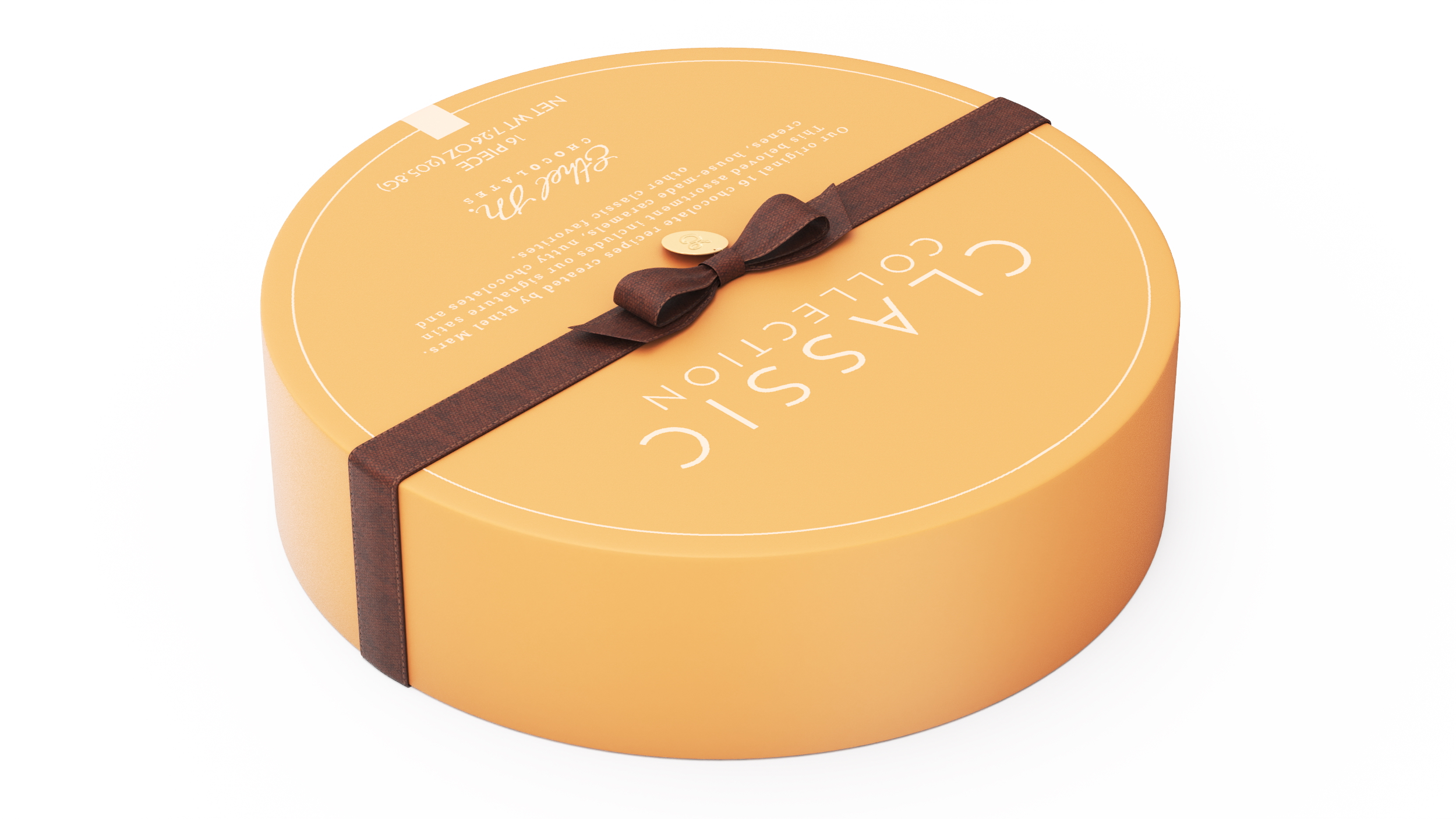 Box of Ethel M Chocolate 3D model