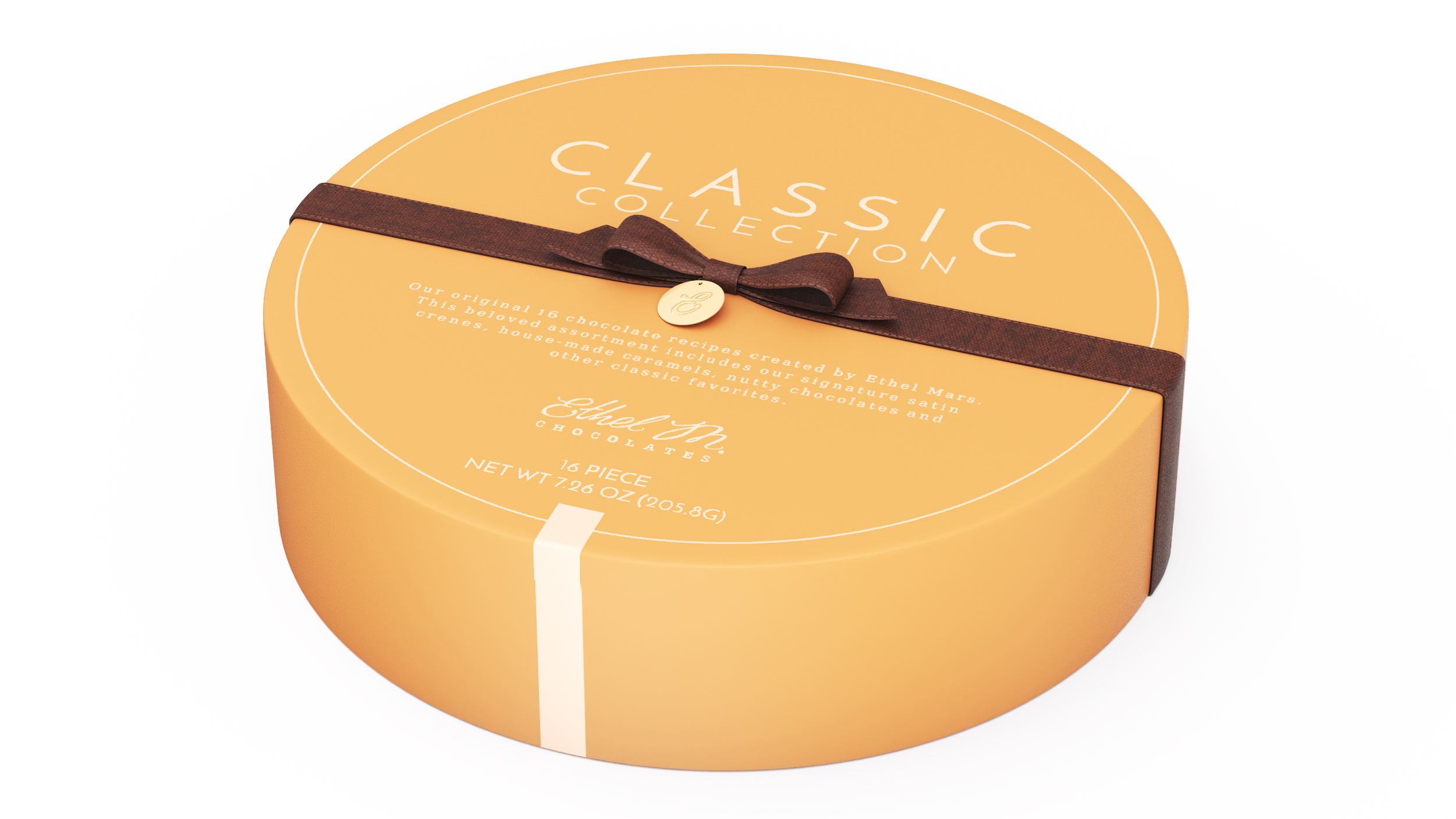 Box of Ethel M Chocolate 3D model
