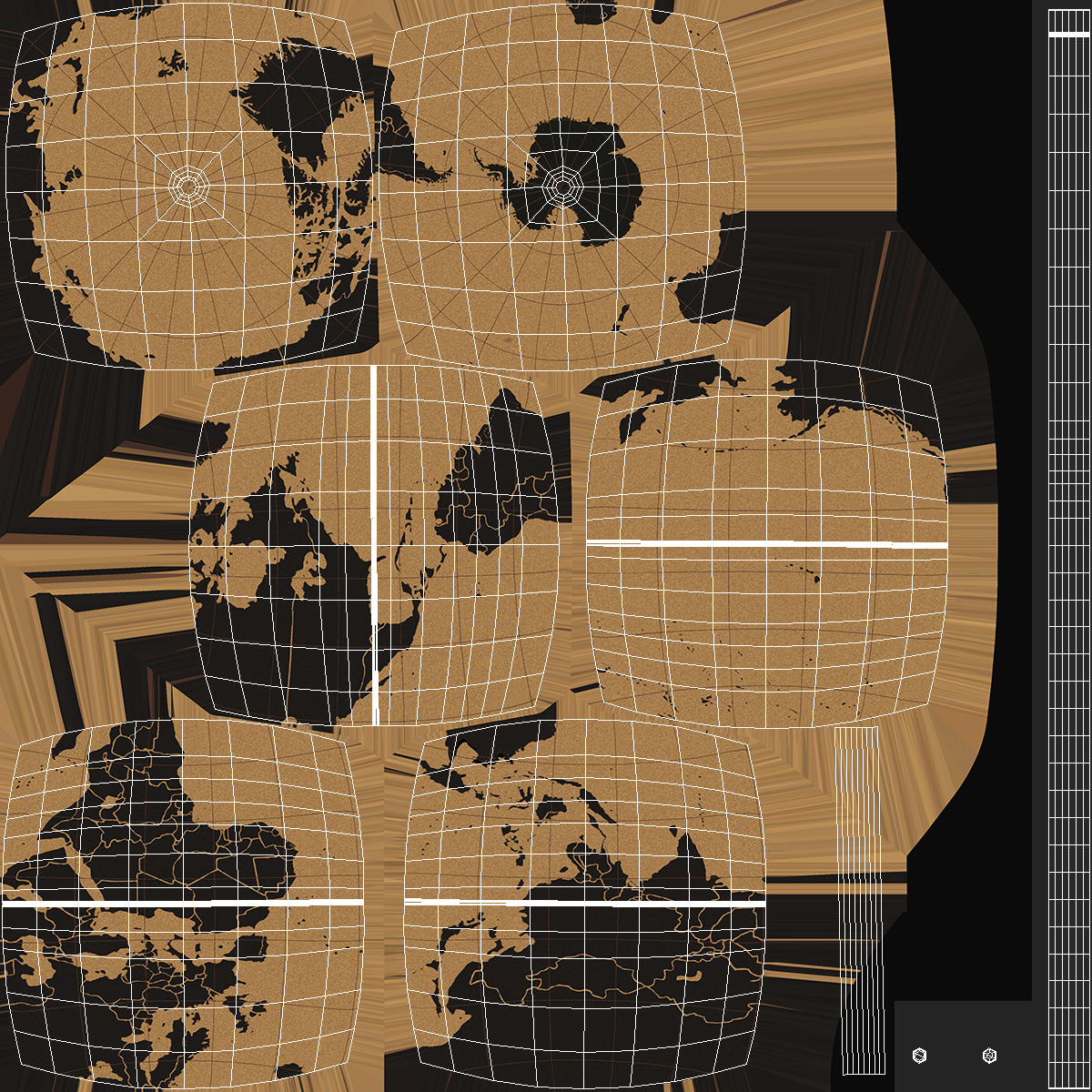 3D World Travel Cork Globe model