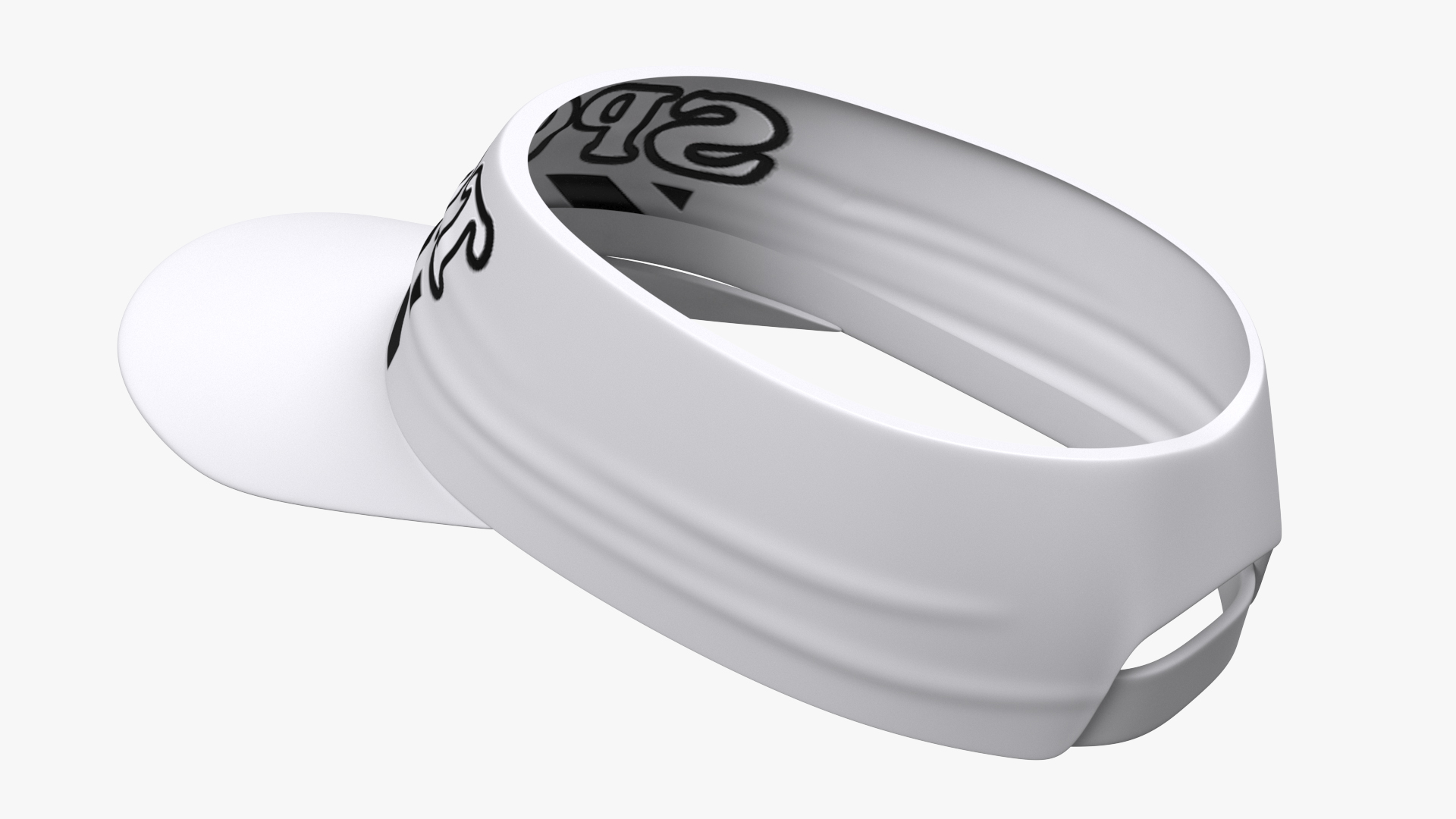 Womens Activewear with Sun Visor 3D