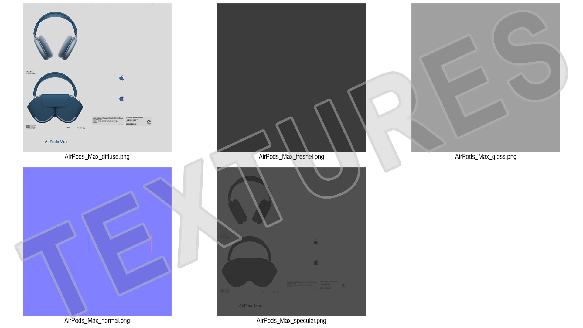 3D model Box AirPods Max