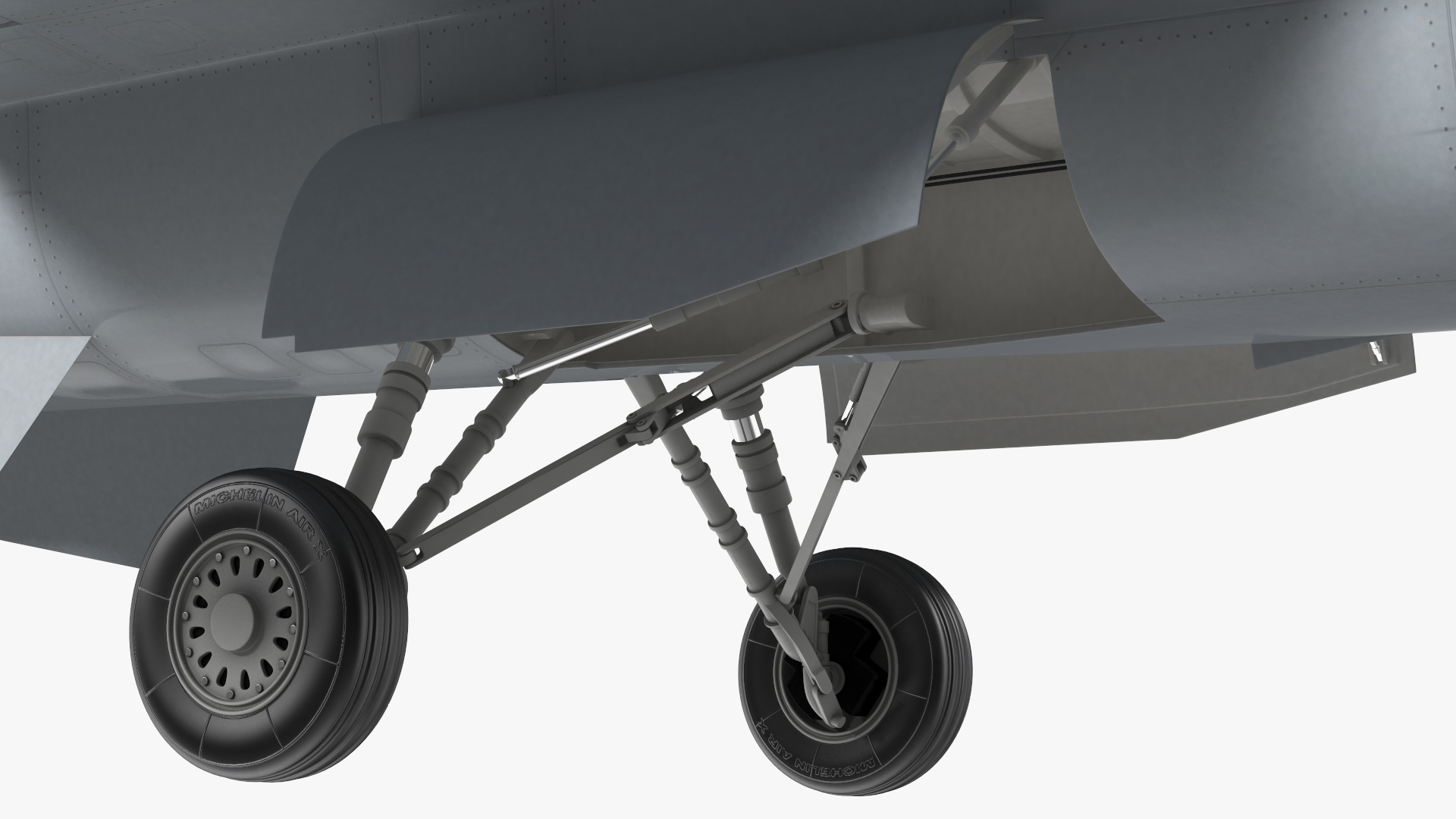 3D model Fighter F 16 Fighting Falcon US Air Force With a Pilot Gesture Ok
