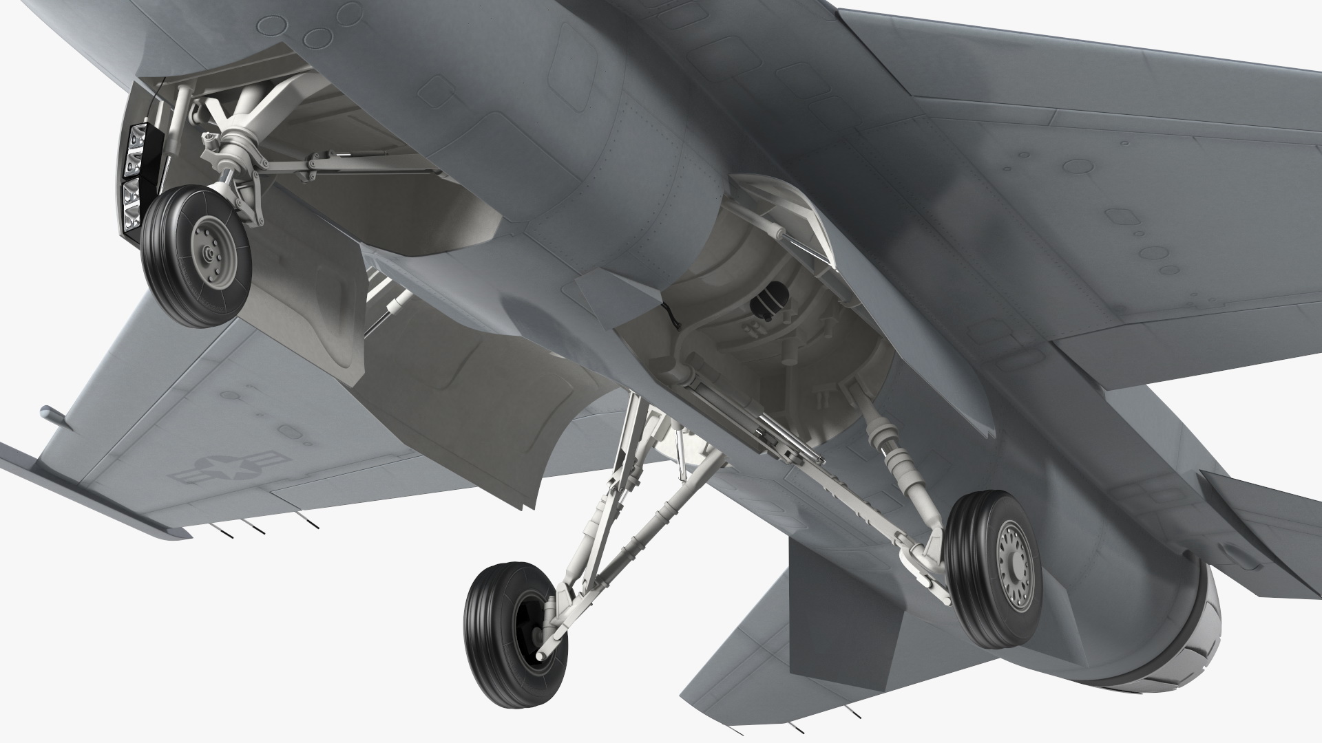 3D model Fighter F 16 Fighting Falcon US Air Force With a Pilot Gesture Ok