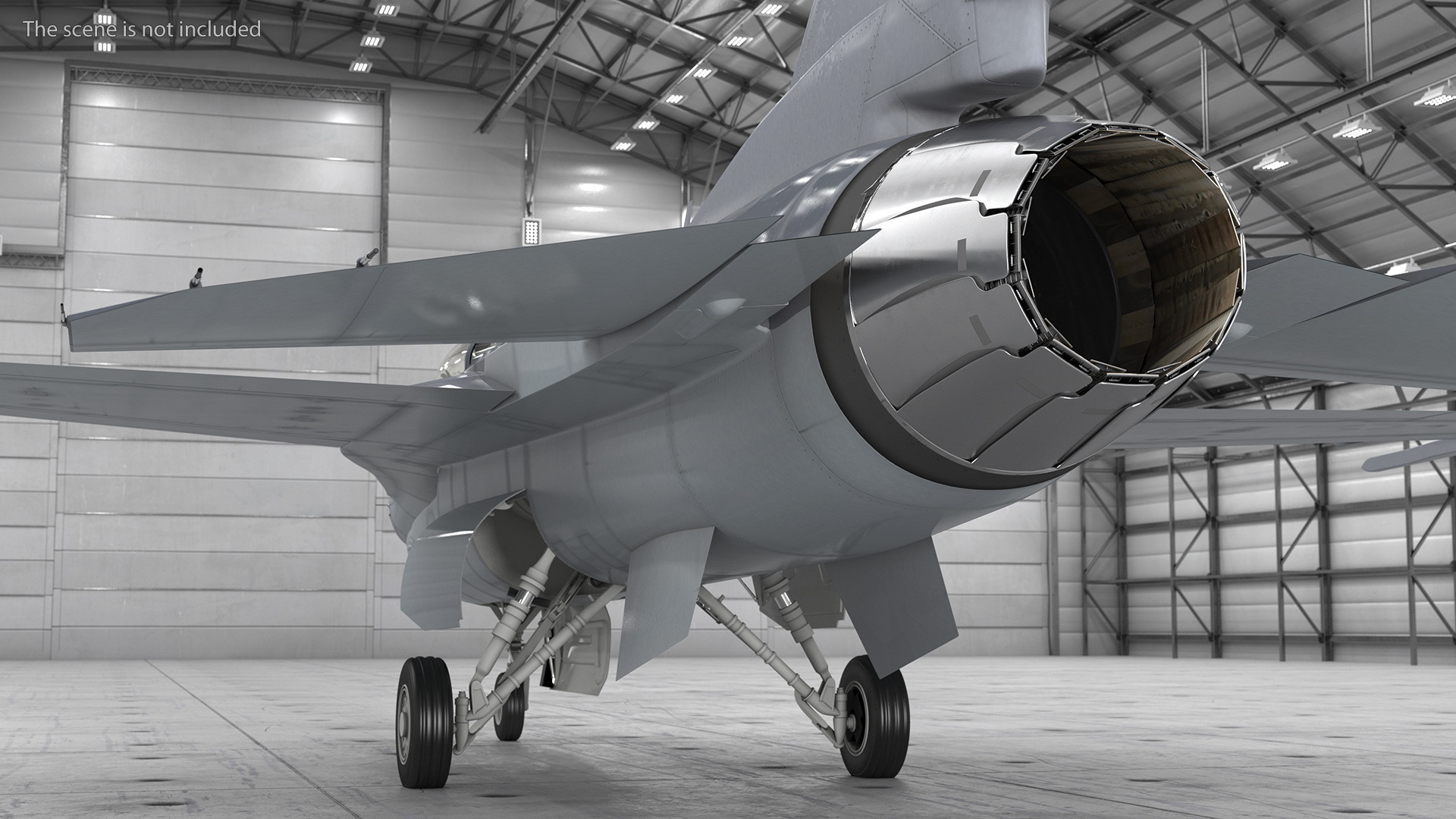 3D model Fighter F 16 Fighting Falcon US Air Force With a Pilot Gesture Ok