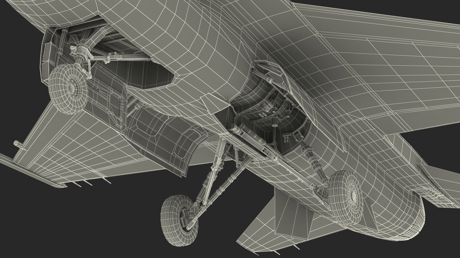 3D model Fighter F 16 Fighting Falcon US Air Force With a Pilot Gesture Ok