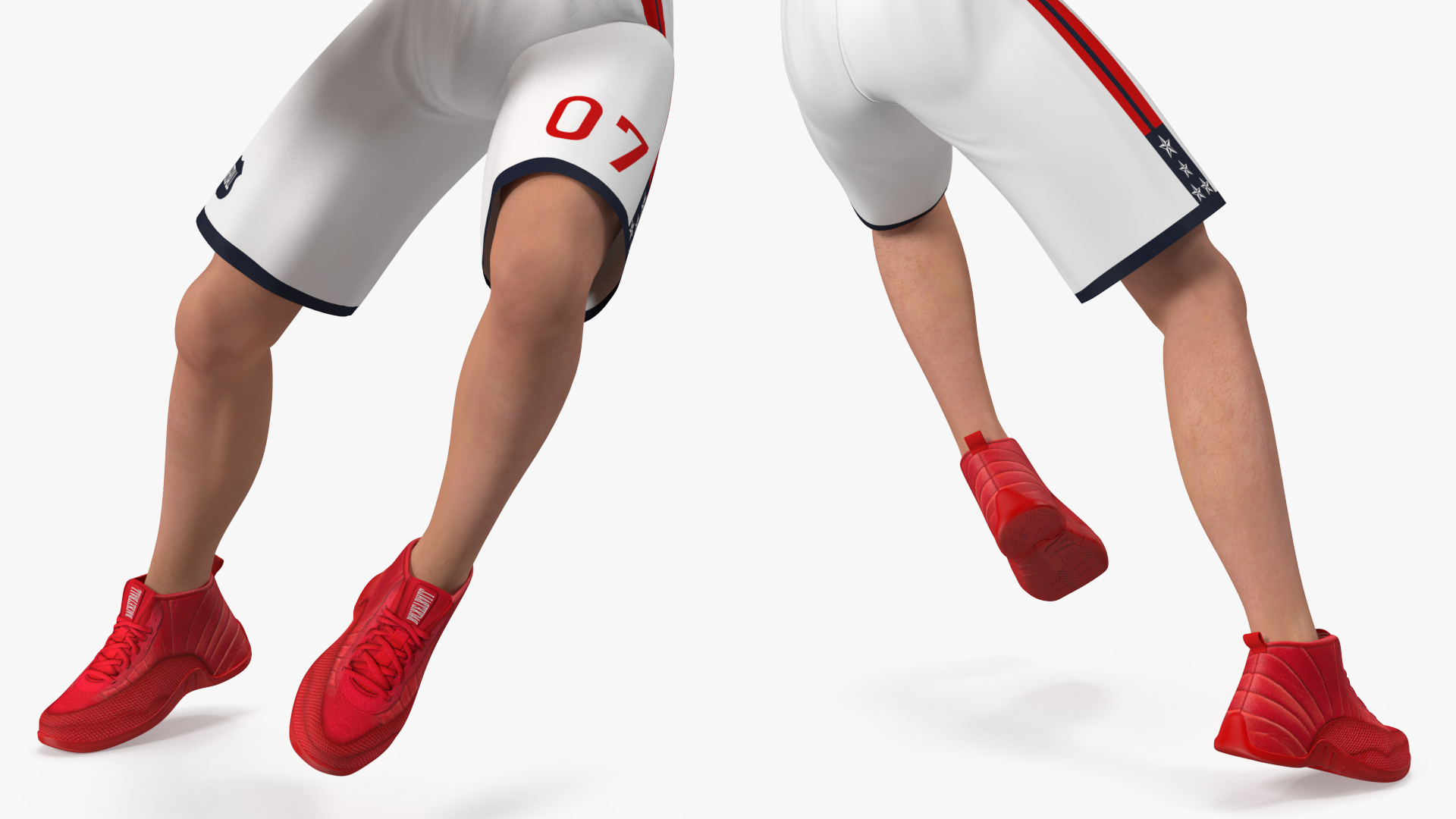 Teenage Boy with Basketball Ball Rigged 3D model