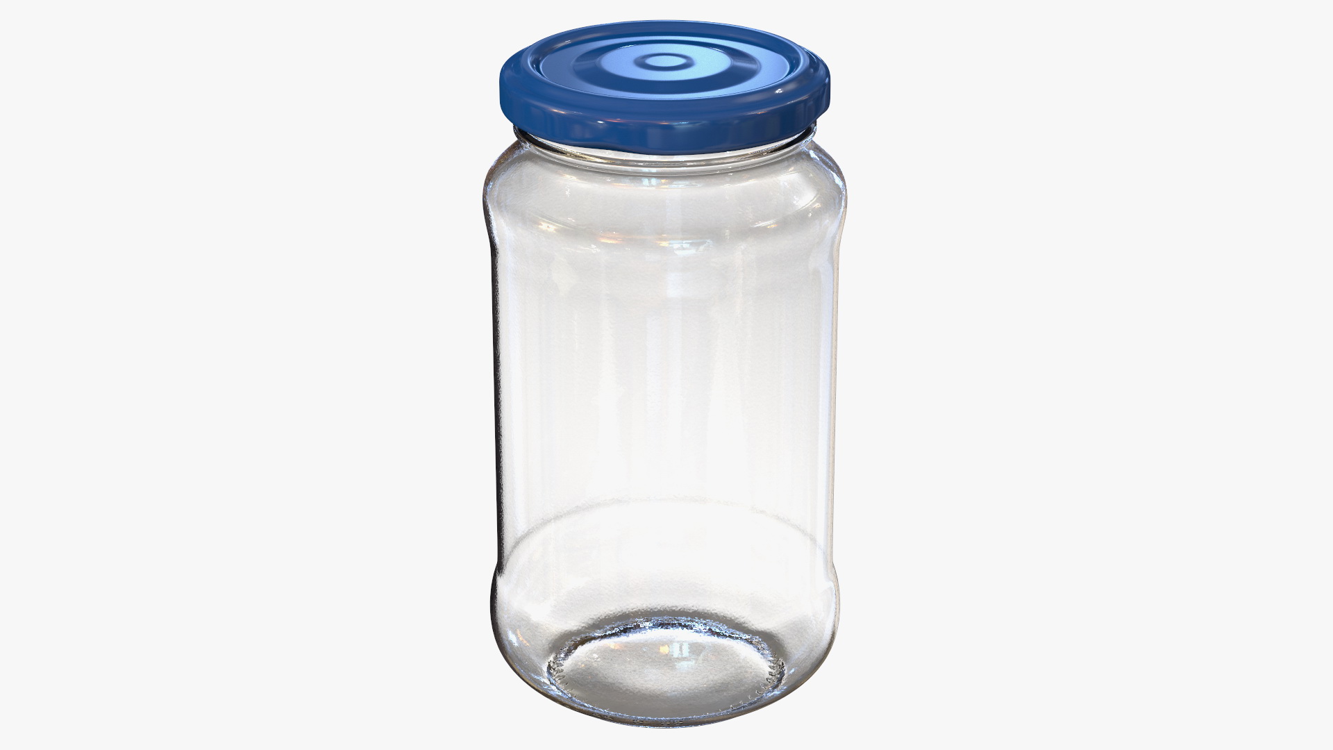 3D Empty Can with Cap 12oz model