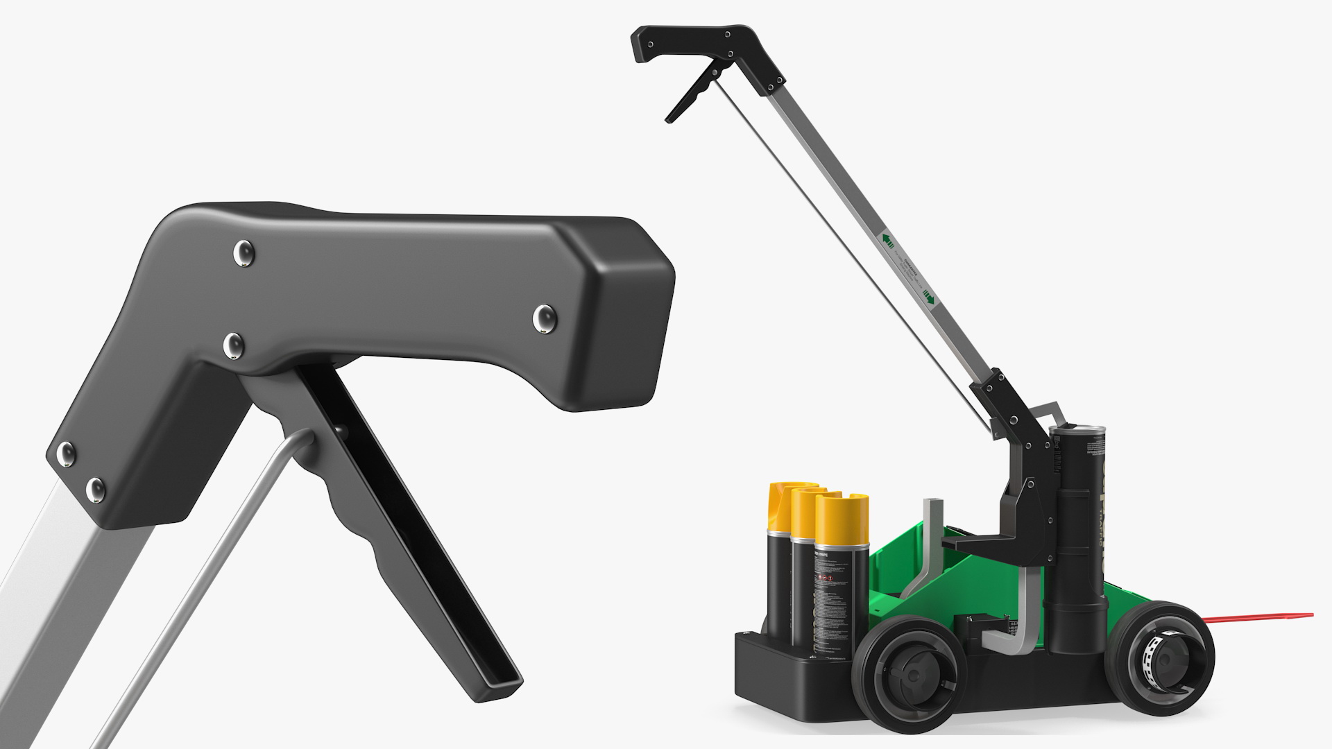 3D model Fox Valley Original Striper Machine