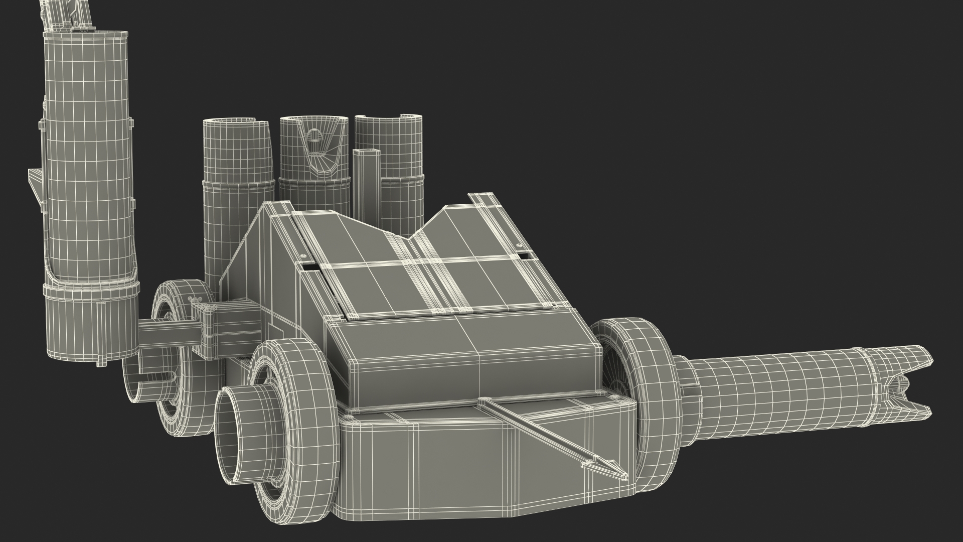 3D model Fox Valley Original Striper Machine