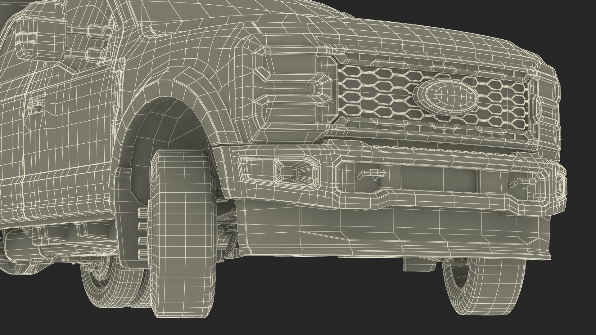 3D Ford F550 Super Duty Black Dump 2023 Rigged model