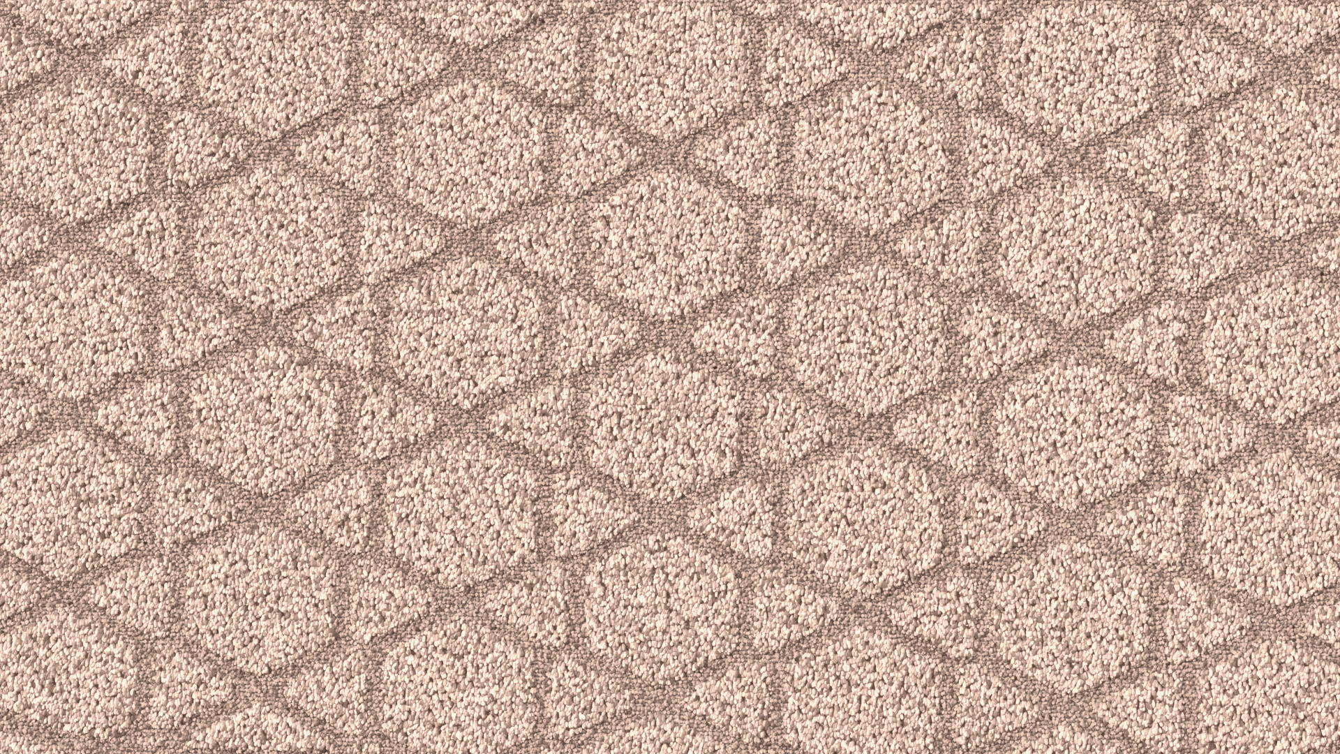Beige Anti-Slip Floor Carpet Fur 3D