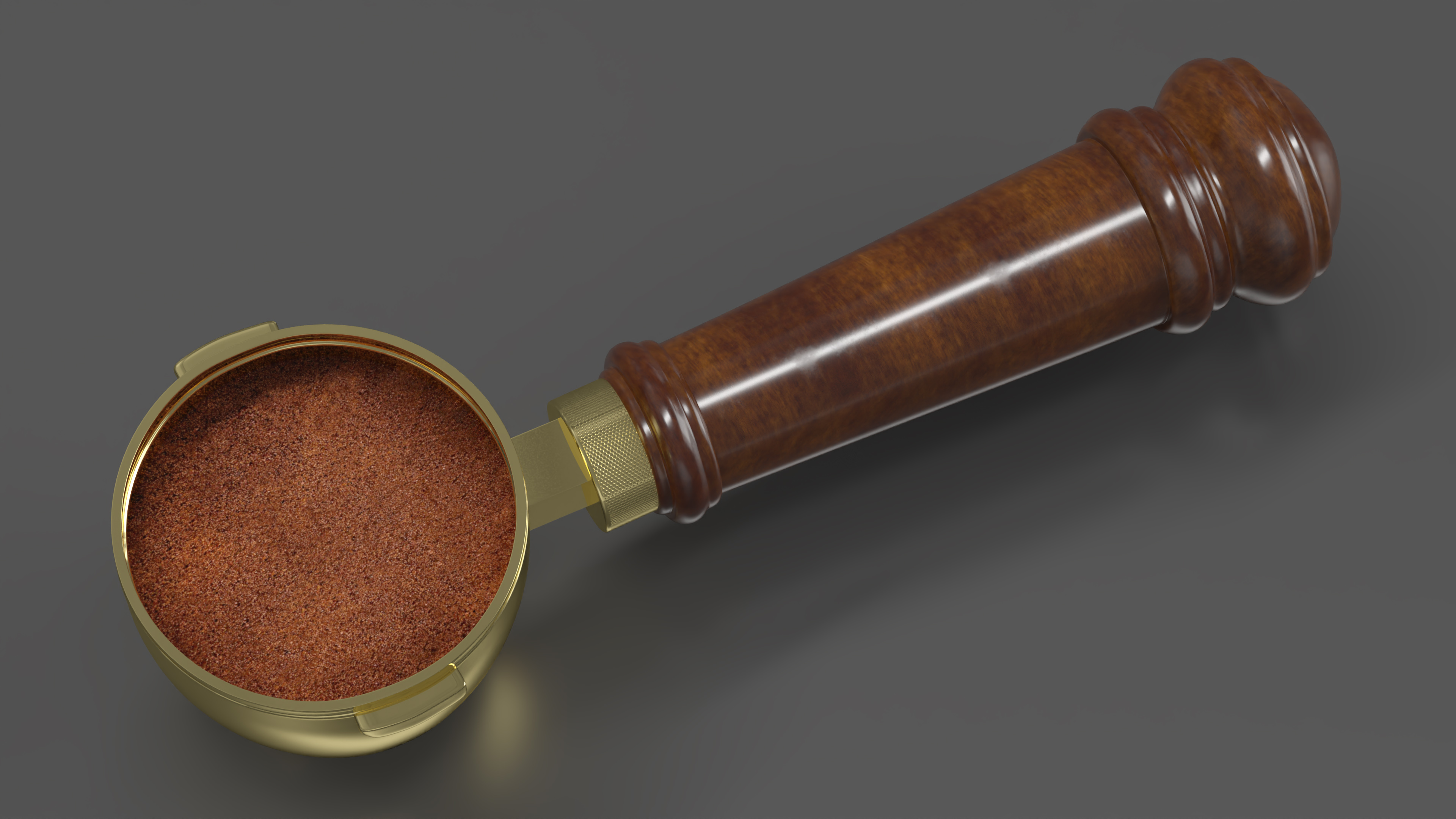 3D model Elektra Micro Casa Leva Coffee Machine Cooper and Brass