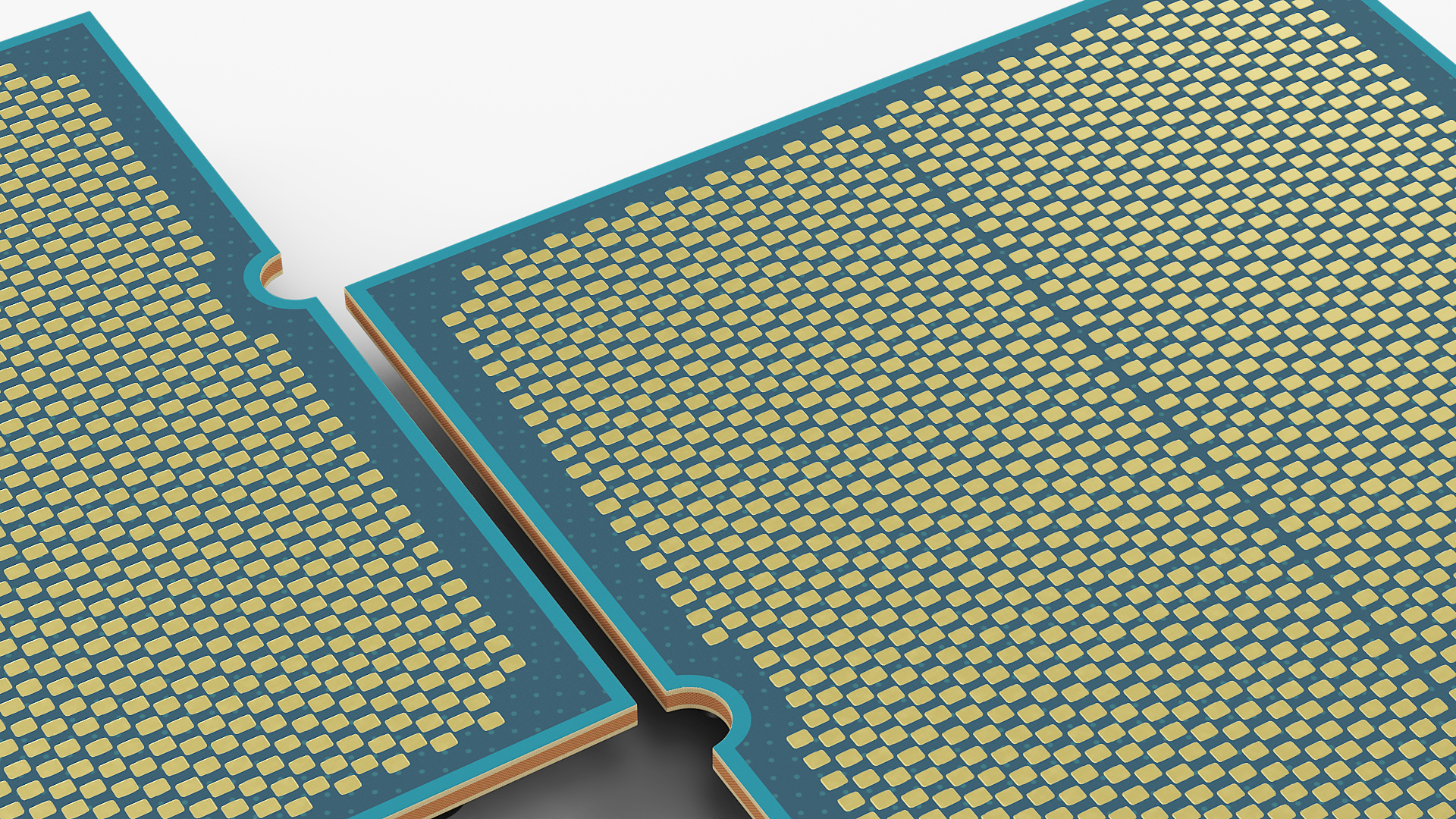 AMD Ryzen 9800x3d CPU Chip, view 8