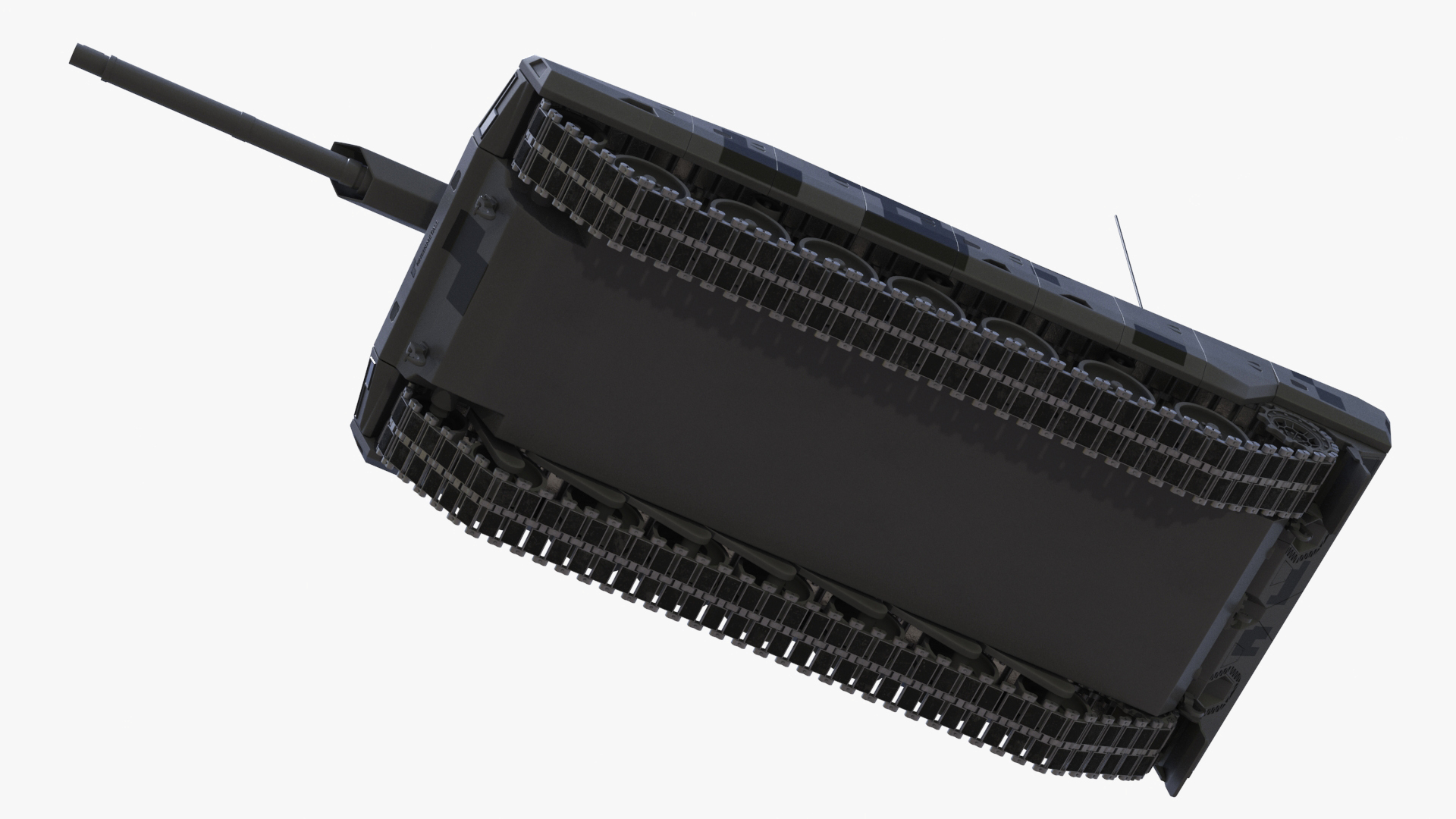 KF 51 Panther Main Battle Tank Rigged 3D