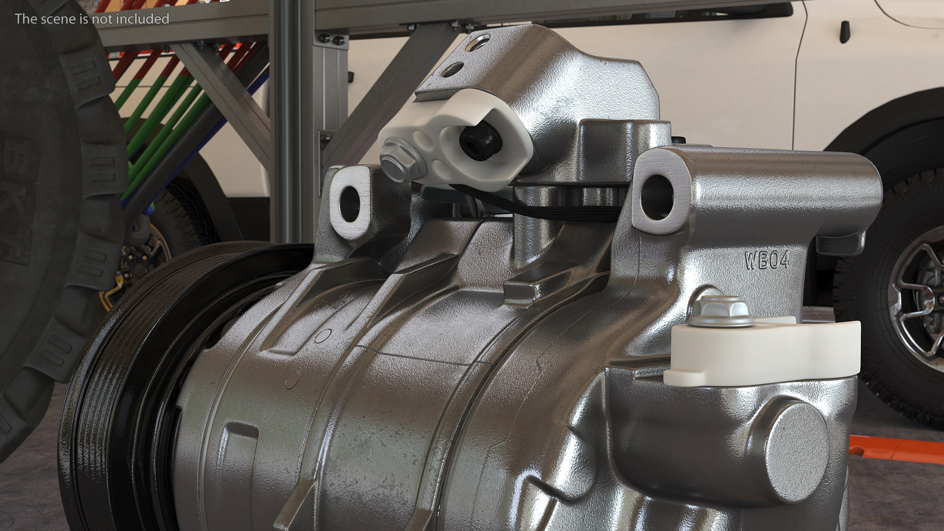 3D Vehicle AC Compressor