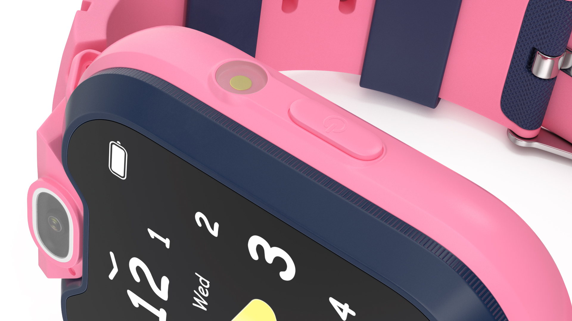 3D model Kids Smart Activity Watch Pink