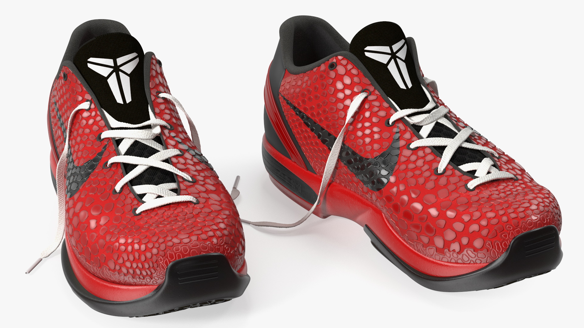 3D Nike Zoom Sneakers model