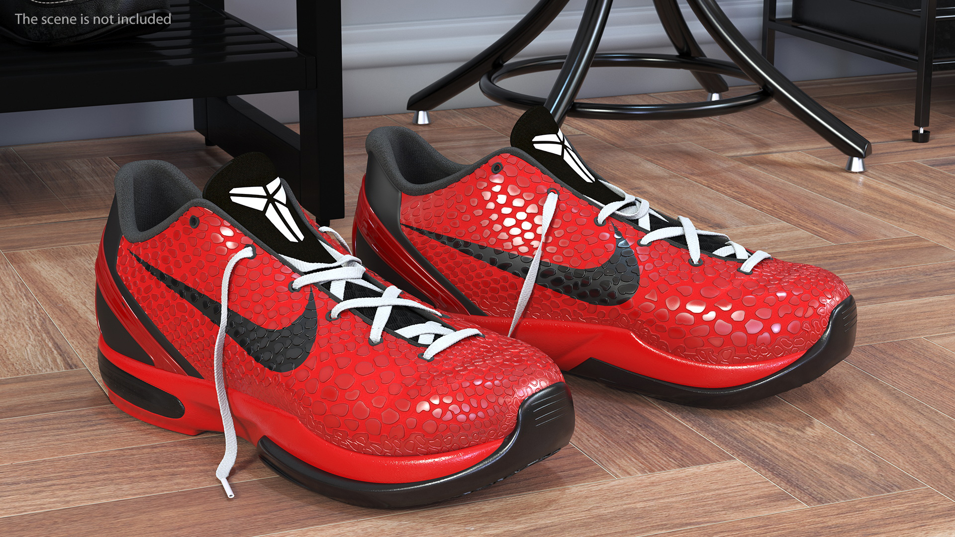 3D Nike Zoom Sneakers model