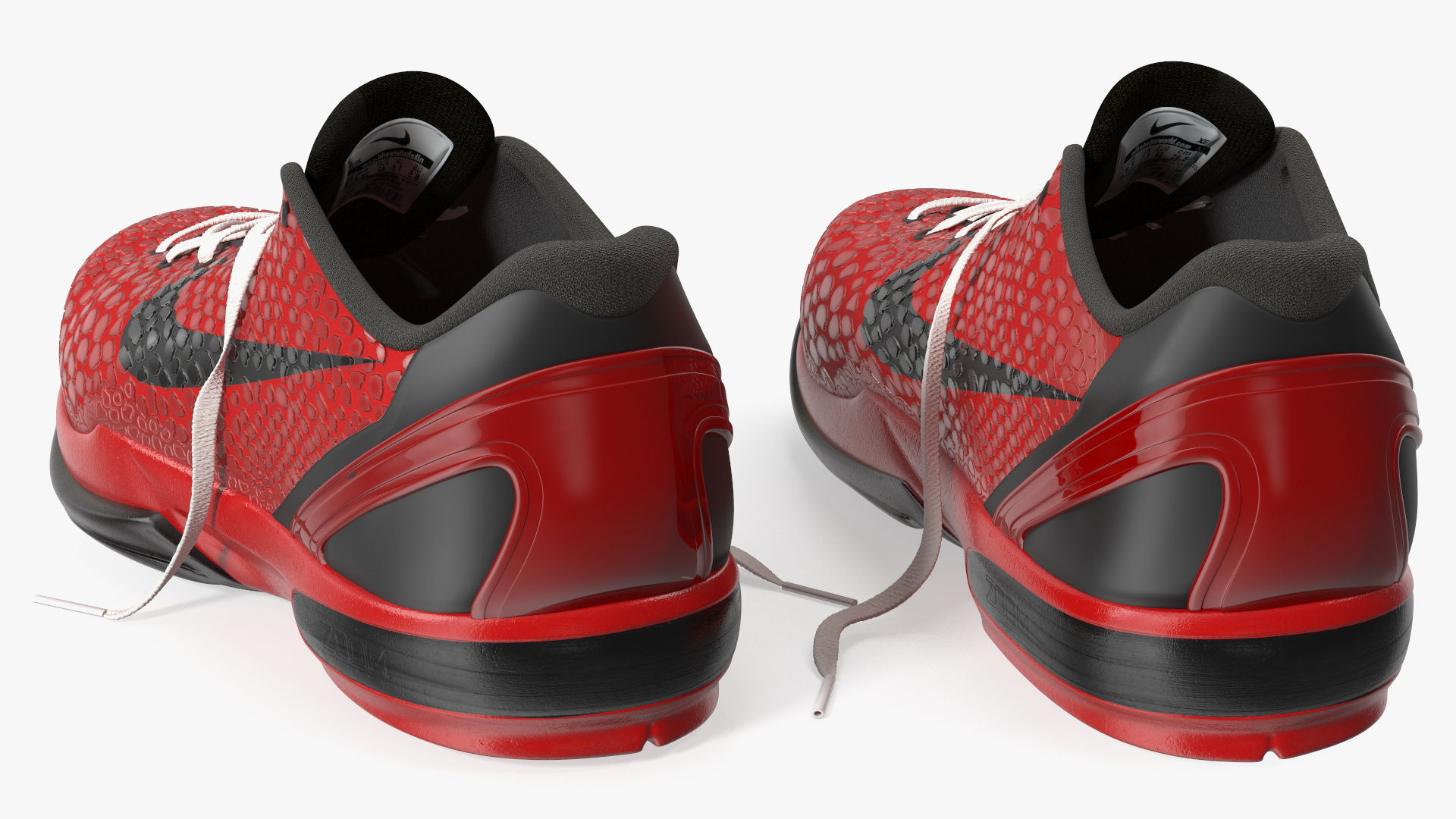 3D Nike Zoom Sneakers model